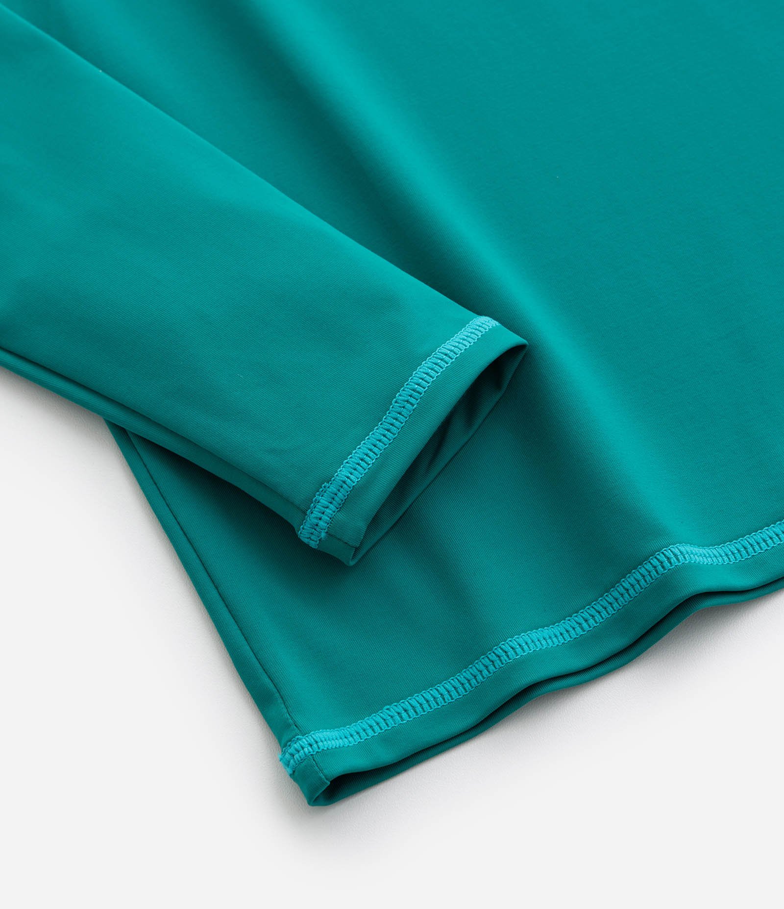 Camiseta de Praia Infantil com Proteção UV - Tam 5 a 14 Anos Verde 4