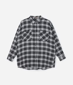 Camisa Flanela Xadrez Curve & Plus Size