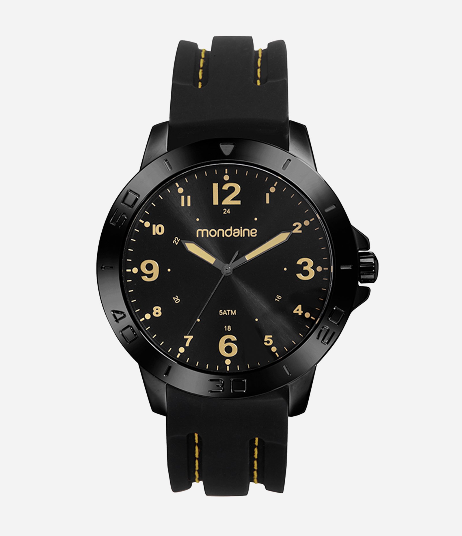 Relógio Mondaine Masculino Analógico PRETO 1