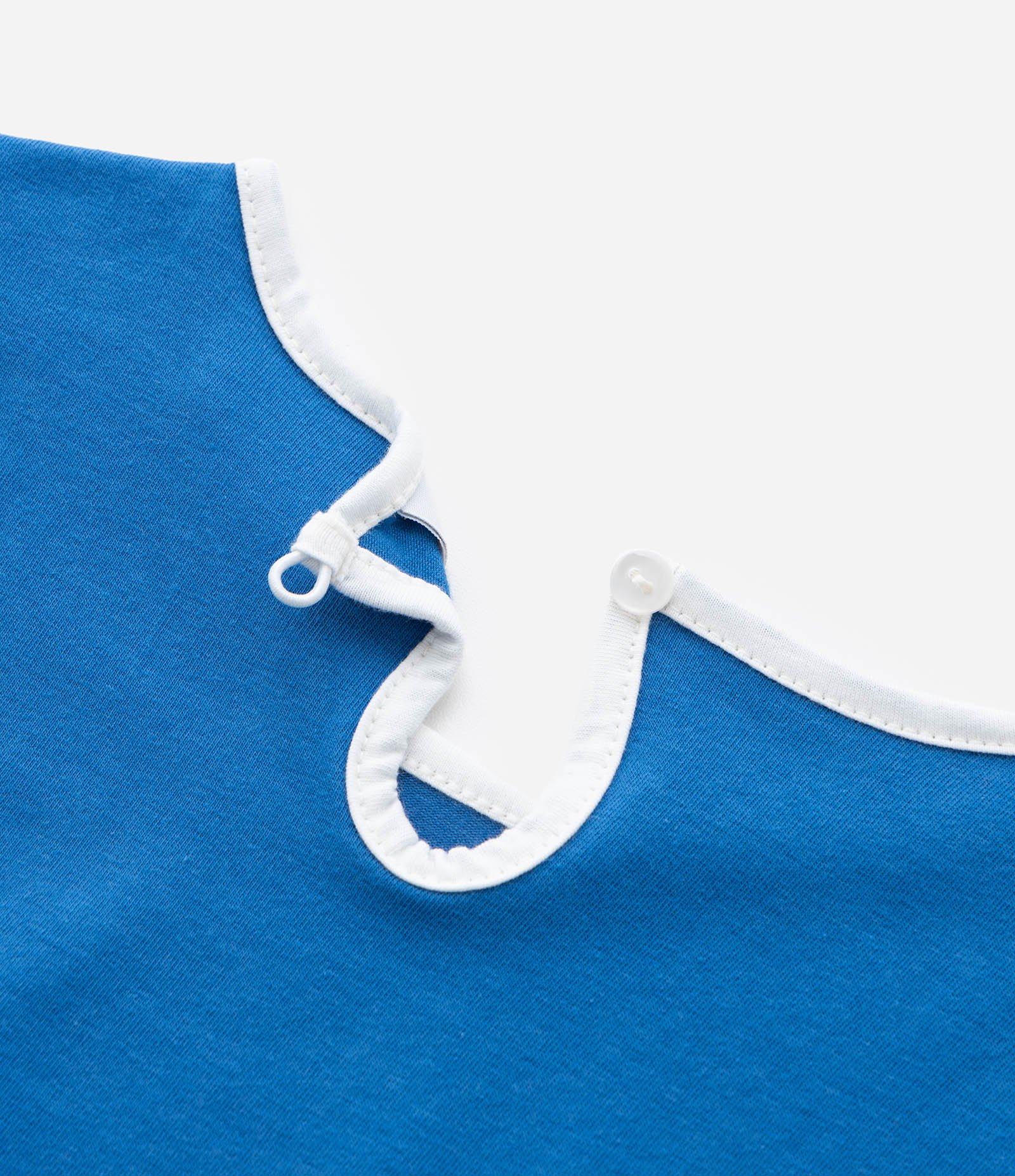 Vestido Infantil com Estampa da Branca de Neve - Tam 3 a 8 Anos Azul/Amarelo 5