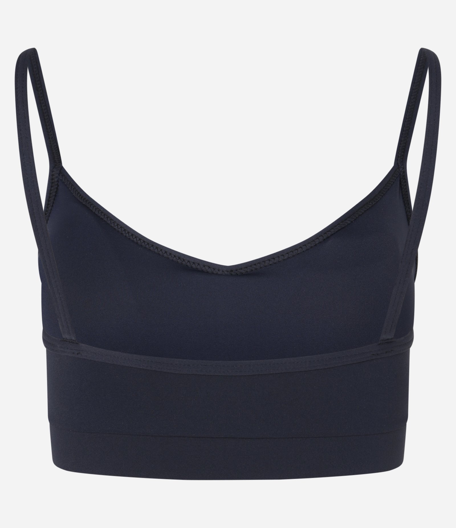 Top Esportivo em Microfibra Leve com Franzido Frontal Preto 6