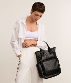 Bolsa Mochila Esportiva Grande com Bolsos Funcionais e Gorgurão