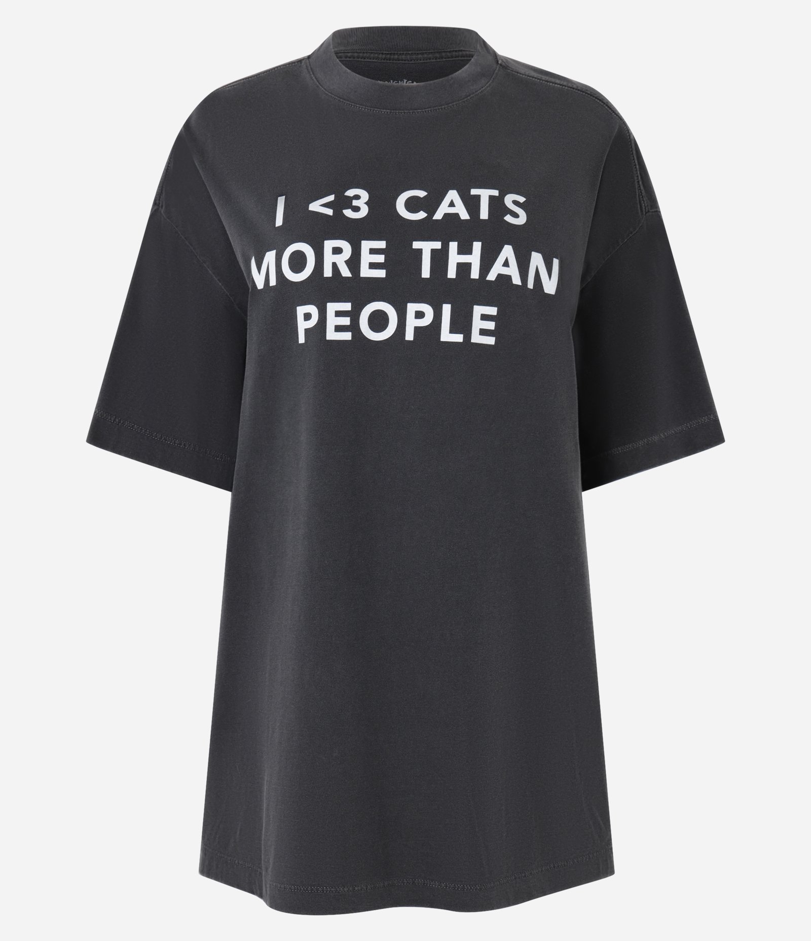 Blusa de Pijama Manga Curta com Lettering Preto 3
