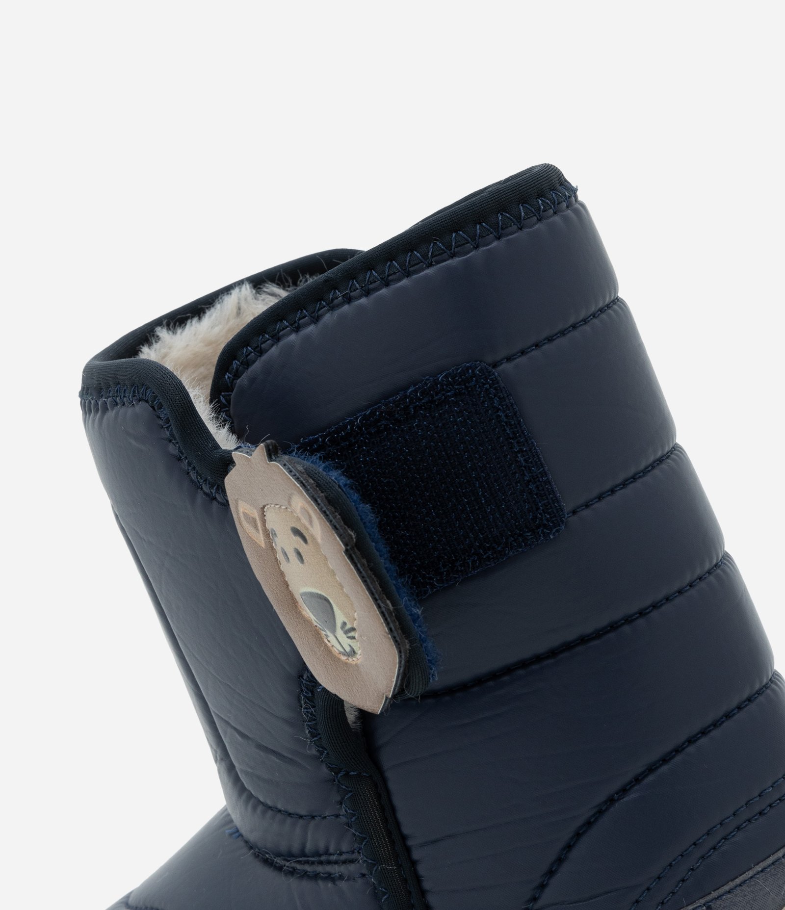 Bota Infantil com Sola de LED e Patch de Leãozinho - Tam 20 a 27 Azul 5