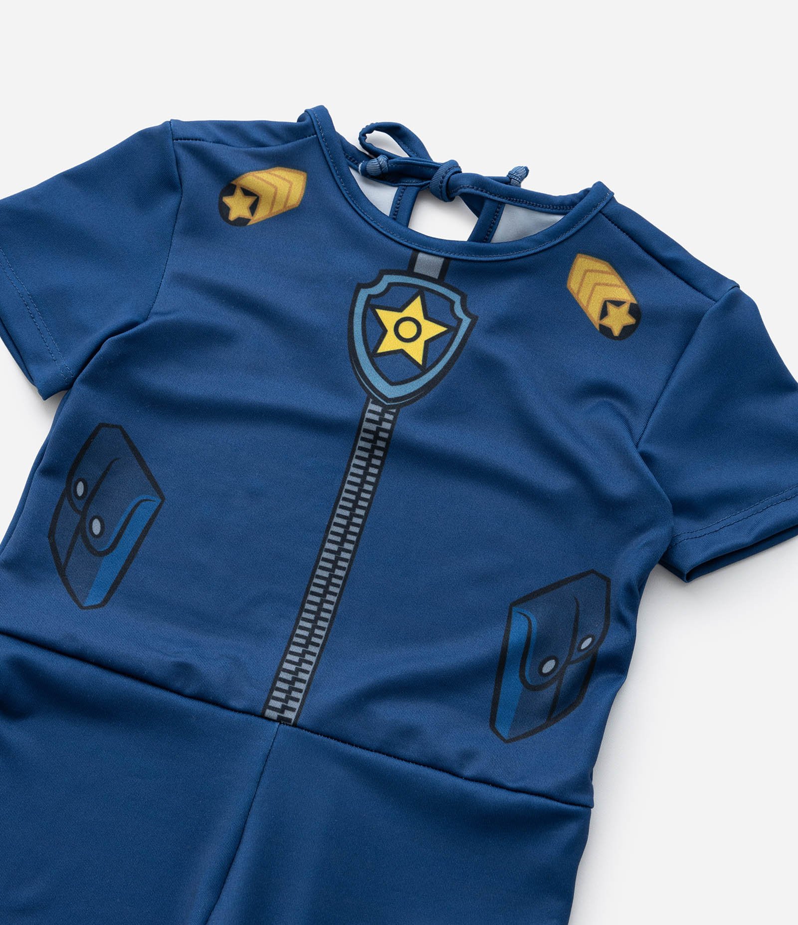 Macacão Infantil com Máscara e Estampa Patrulha Canina - Tam  2 a 6 Anos Azul 6