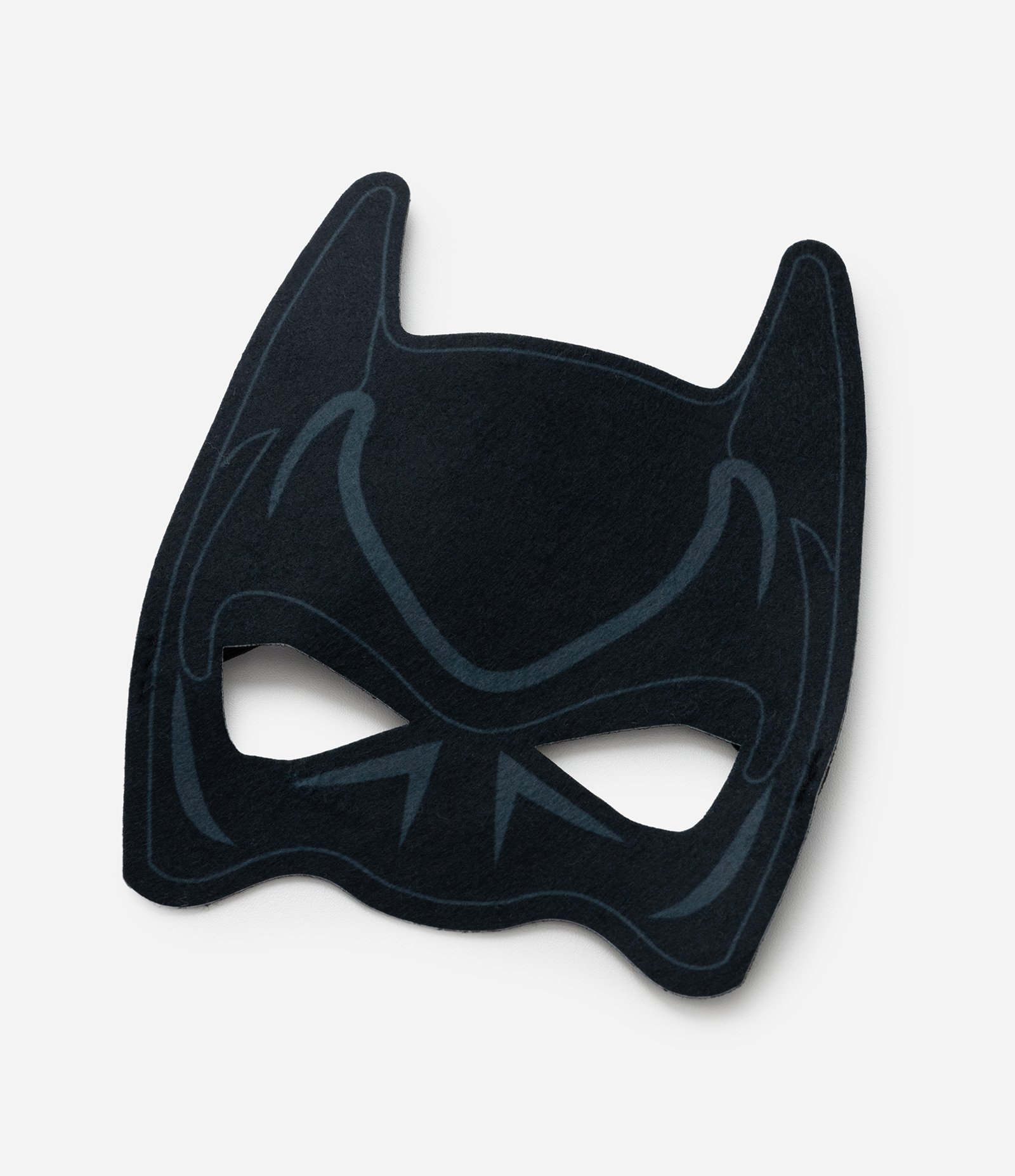 Macacão Infantil com Máscara e Estampa Batman - Tam 3 a 8 Anos Preto 4