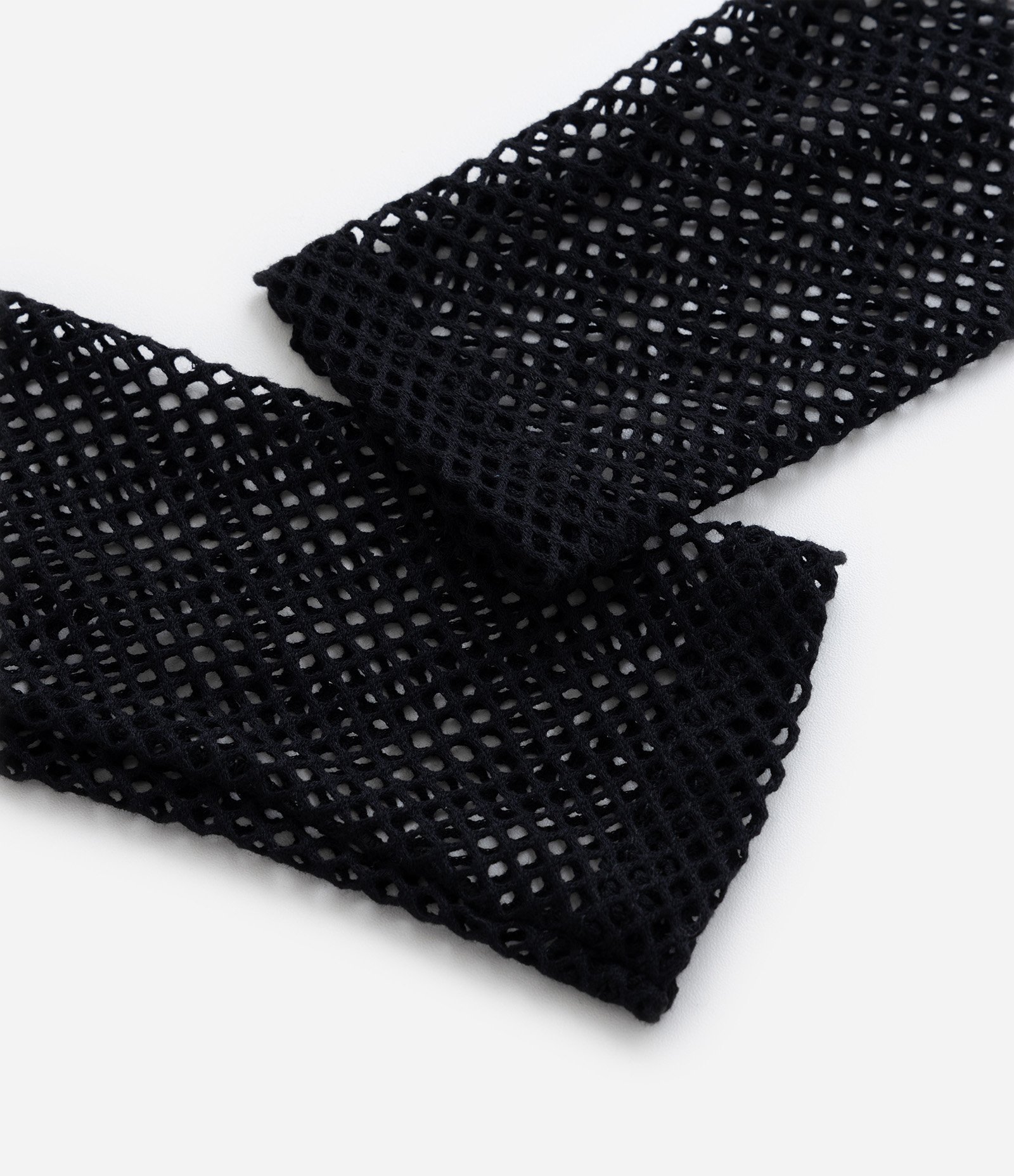 Blusa Curta em Tela de Tule Curve & Plus Size Preto 5