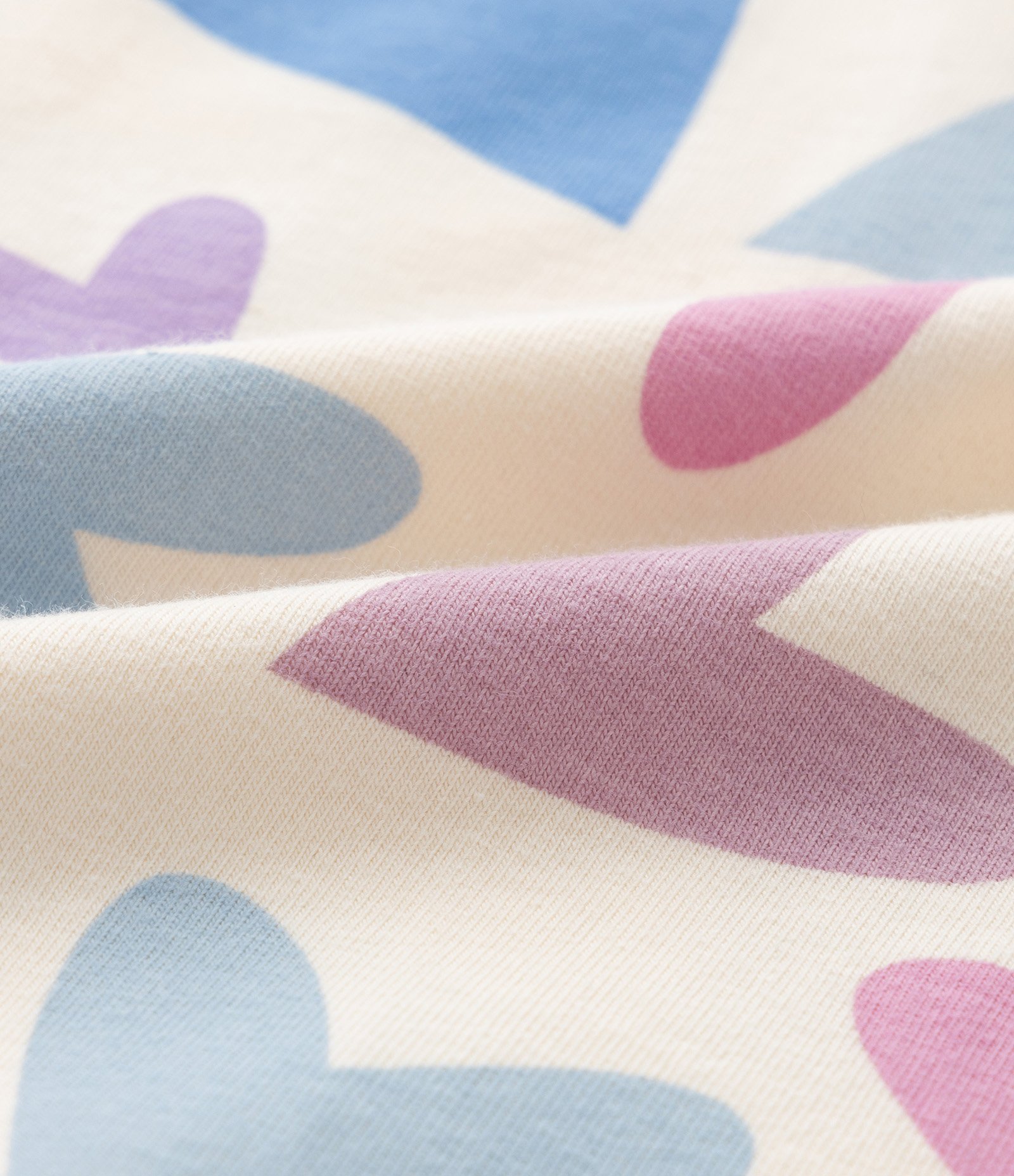 Camiseta Curta Infantil com Estampa Corações - Tam 5 a 14 Anos Multicores 3