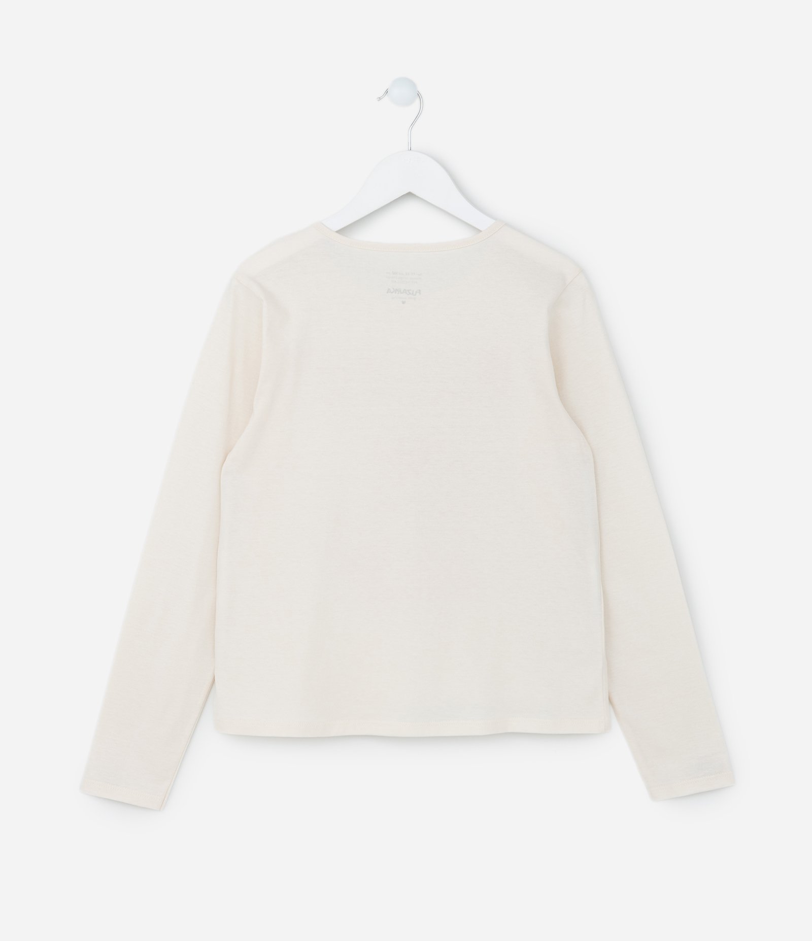 Camiseta Infantil com Estampa Bota Cowboy - Tam 5 a 14 Anos Off White 2