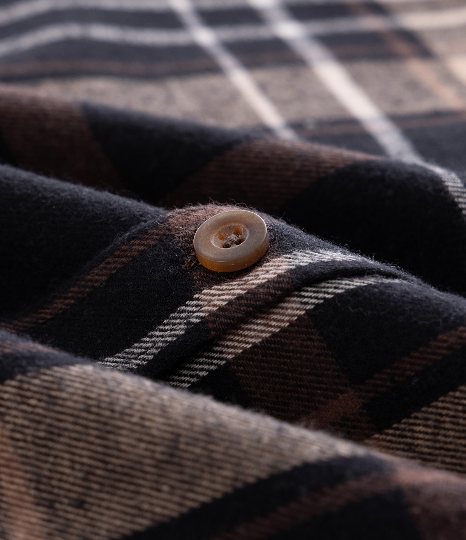 Camisa Comfort em Flanela com Estampa Xadrez Marrom 6