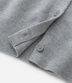 Cardigan Curto em Tricô Curve & Plus Size