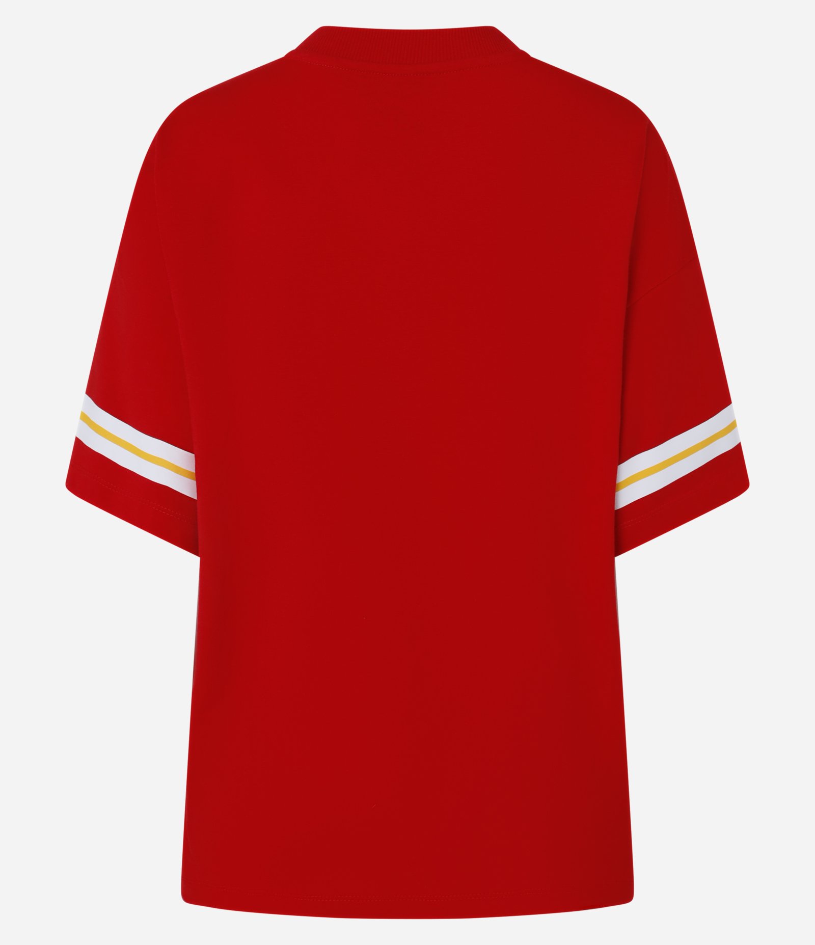 Camiseta Oversized de Futebol Americano com Estampa Kansas City Chiefs NFL Vermelho 5