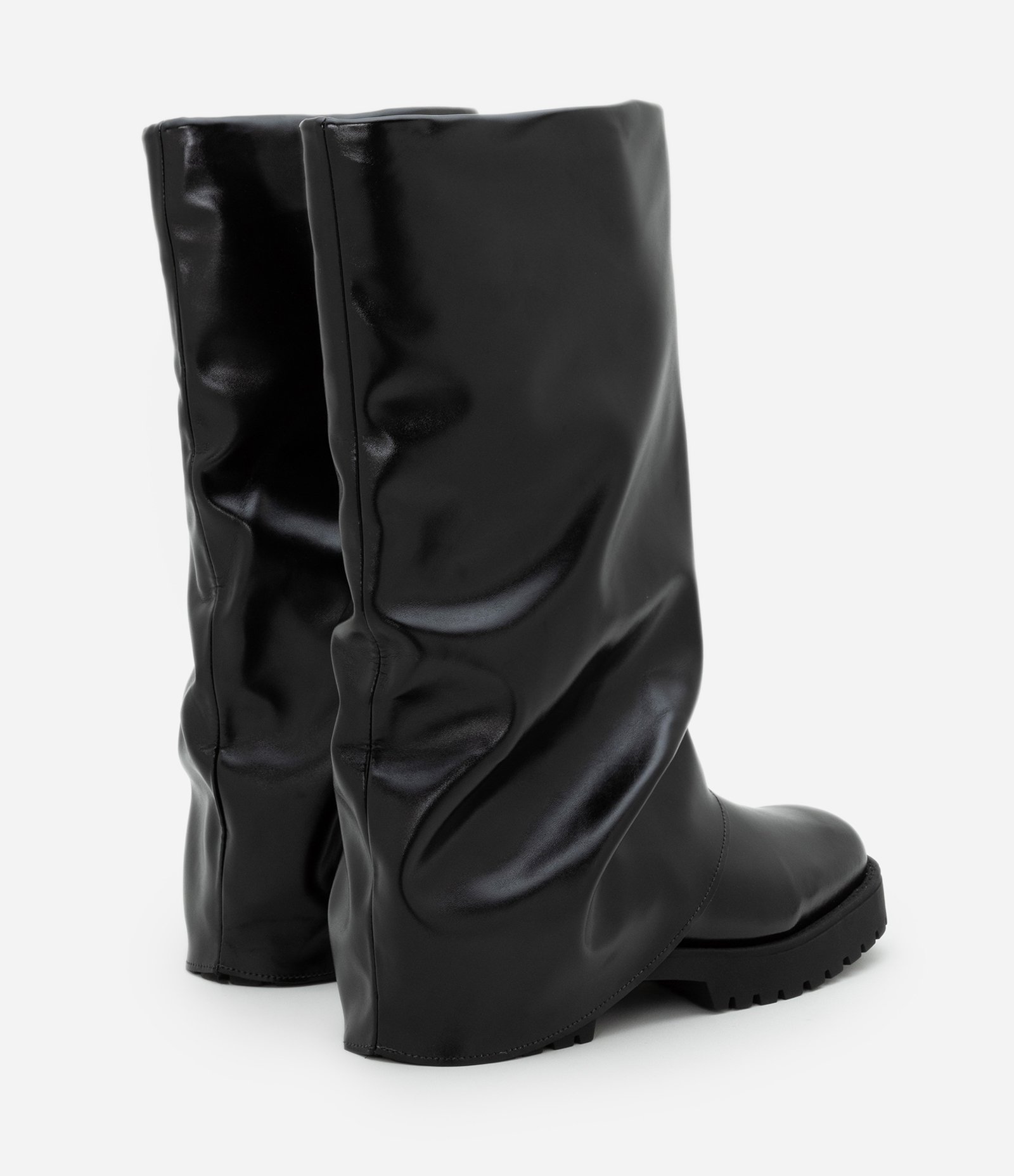 Bota Cano Longo com Pala Preto 4