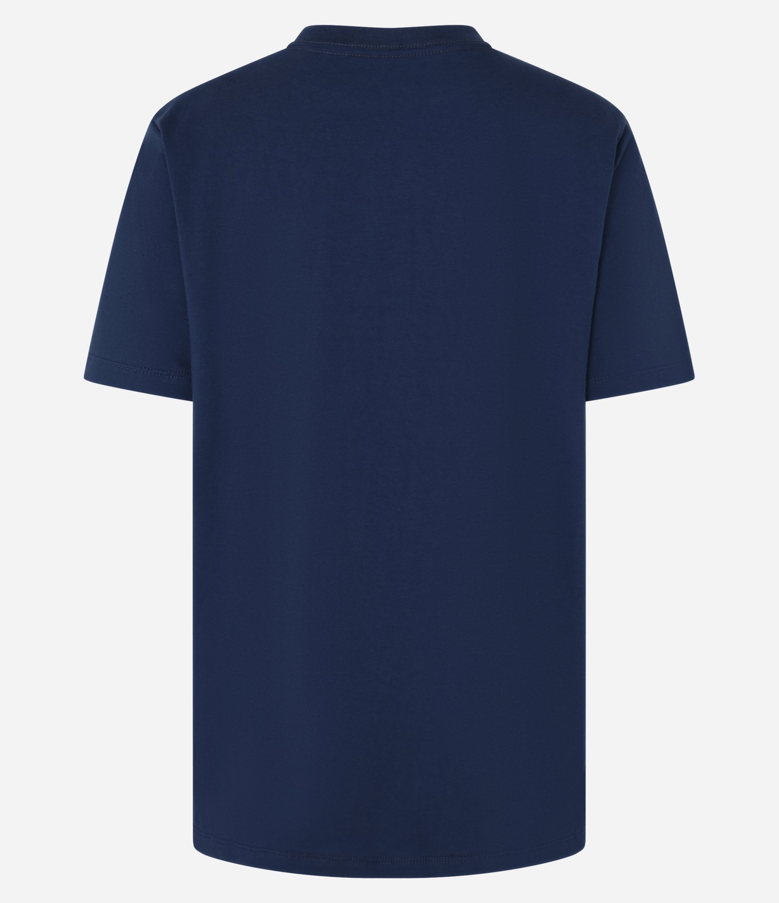 Camiseta Alongada em Algodão com Estampa Gilberto Gil Azul 6