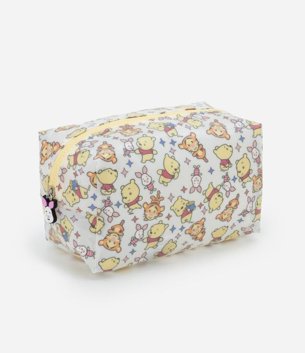 Nécessaire Retangular Média com Estampa do Ursinho Pooh