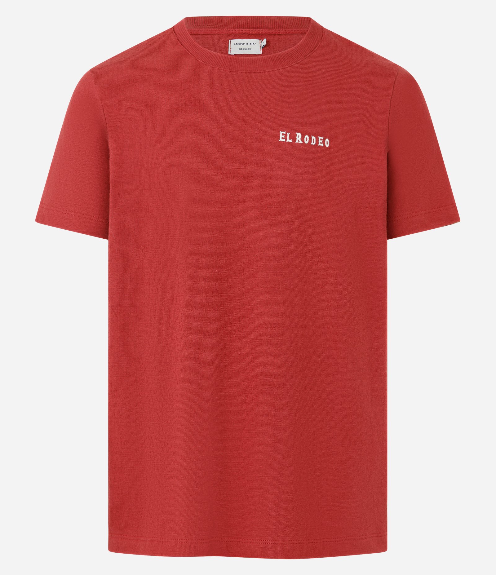 Camiseta Regular em Algodão com Estampa El Rodeo Vermelho 5