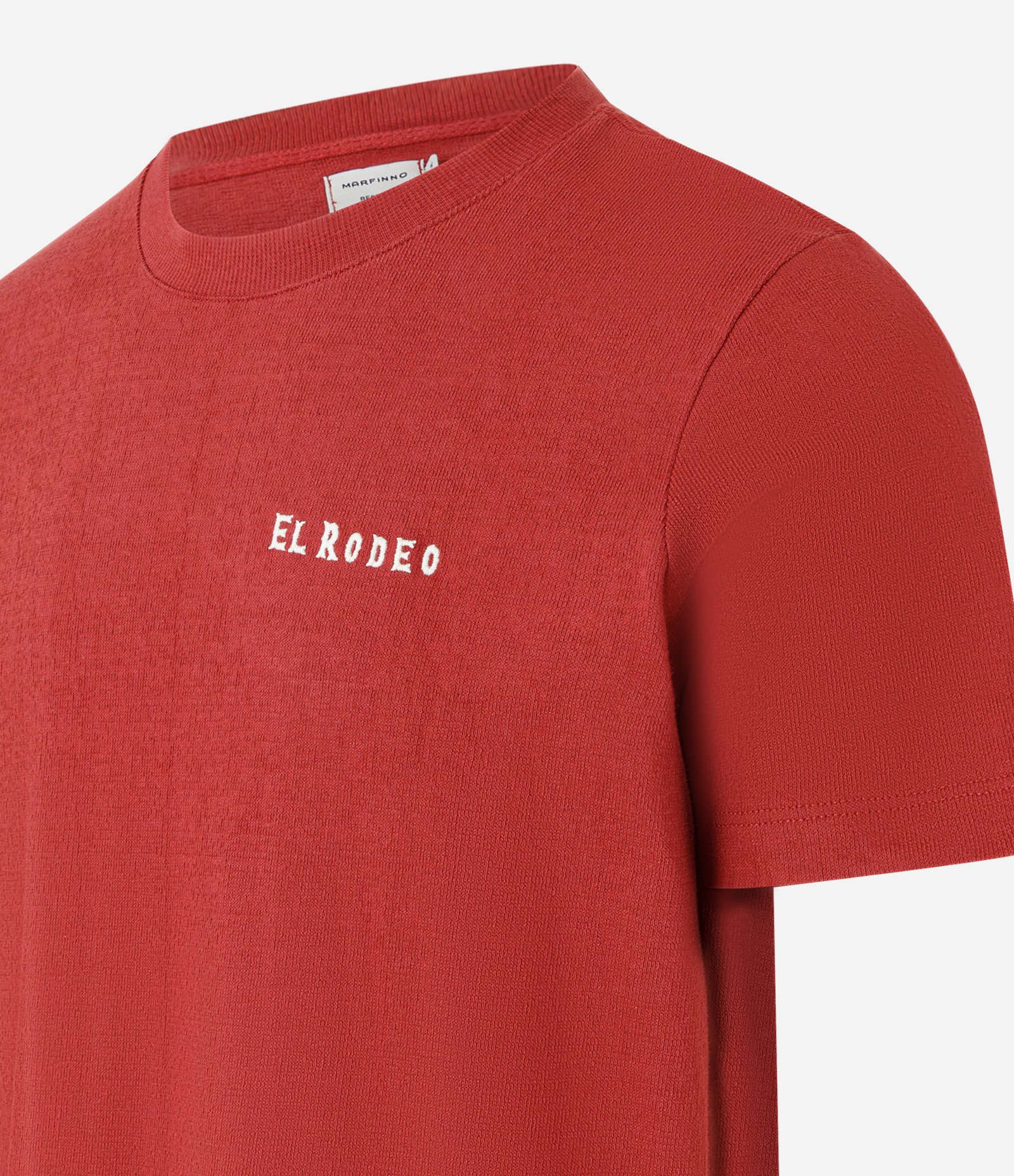 Camiseta Regular em Algodão com Estampa El Rodeo Vermelho 6
