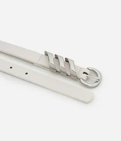 Kit 02 Cintos Médios com Texturas e Detalhes Diversos