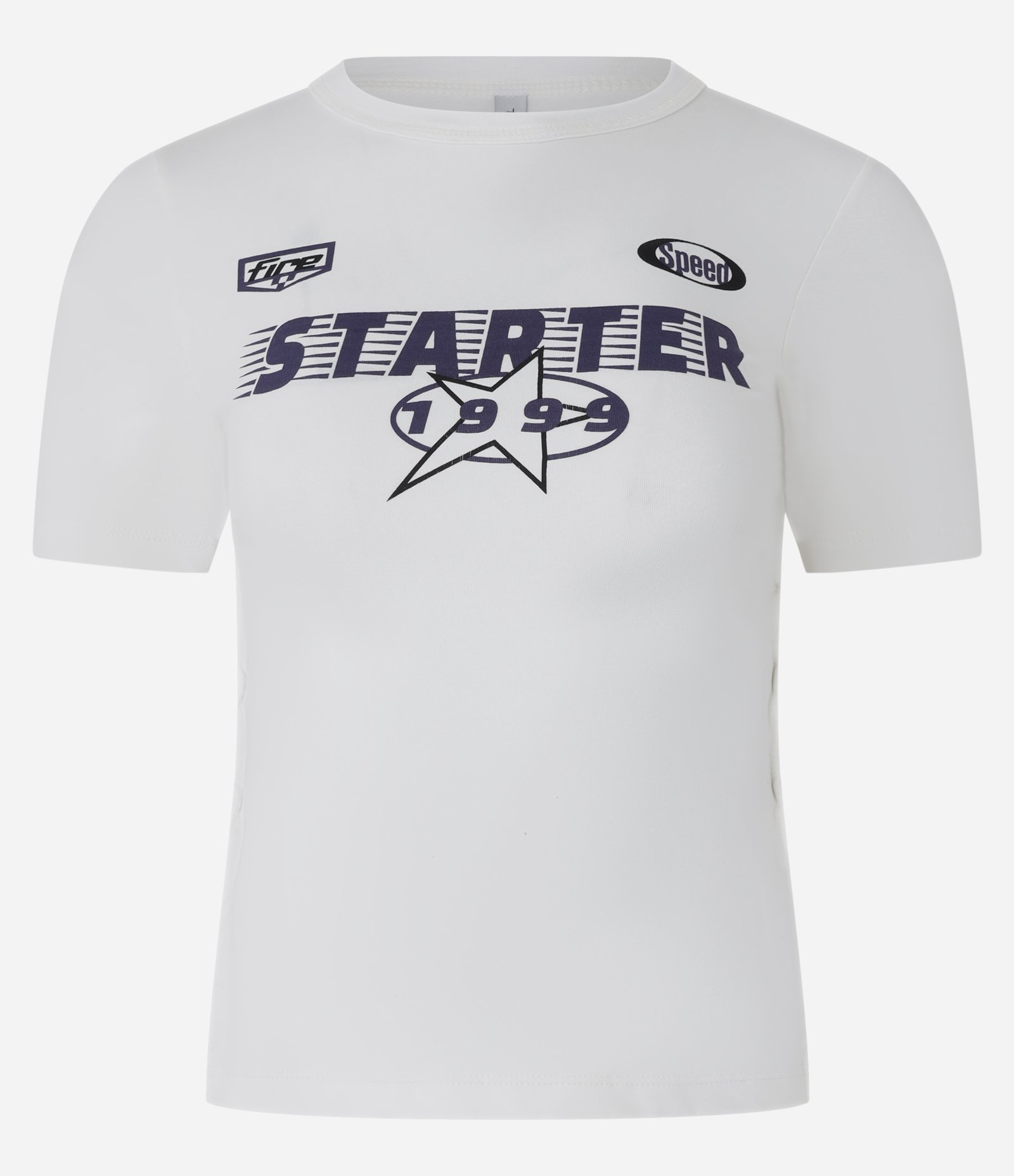 Blusa New T-shirt em Algodão com Estampa Starter Branco 6