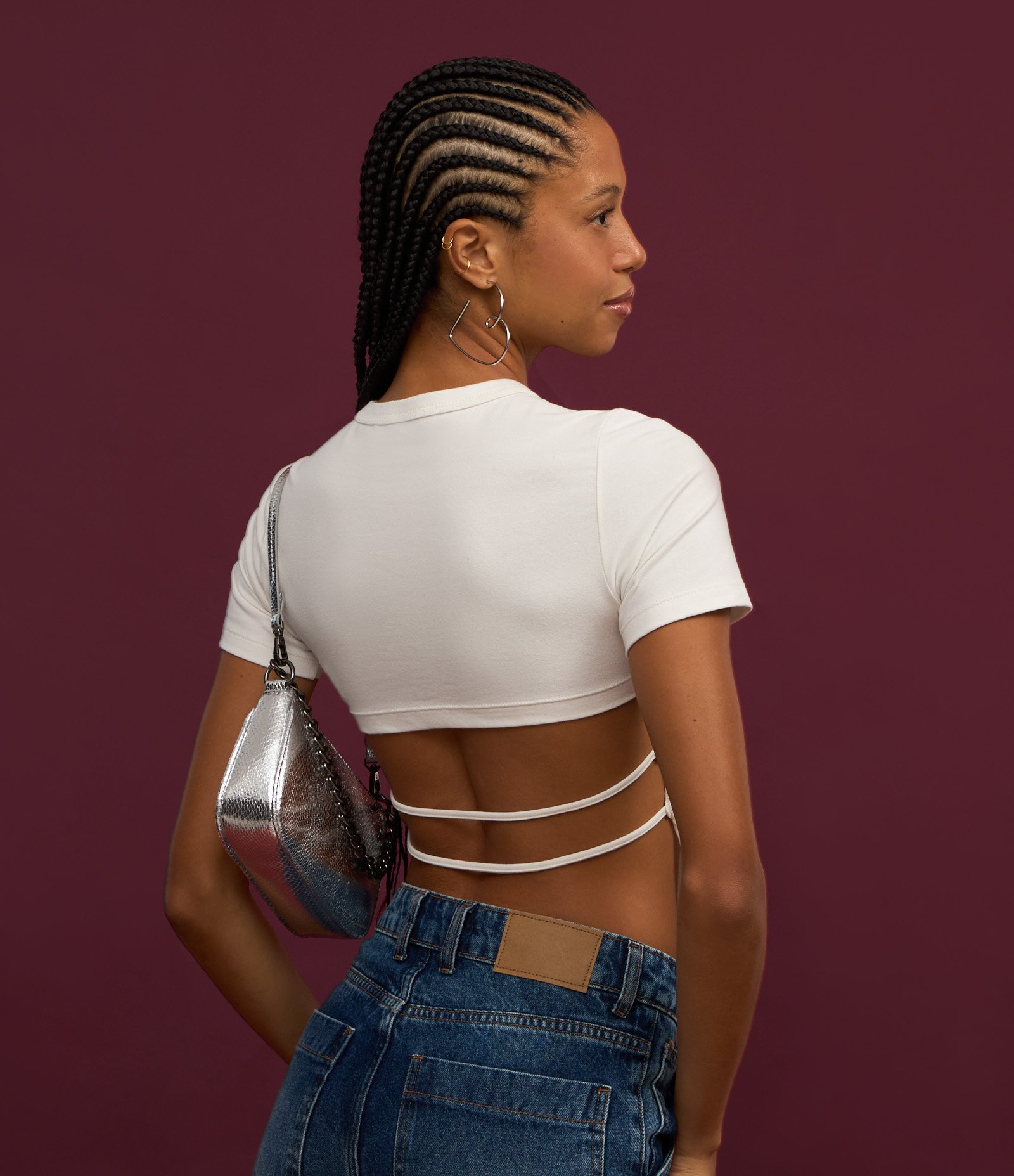 Blusa New T-shirt em Algodão com Estampa Starter Branco 5