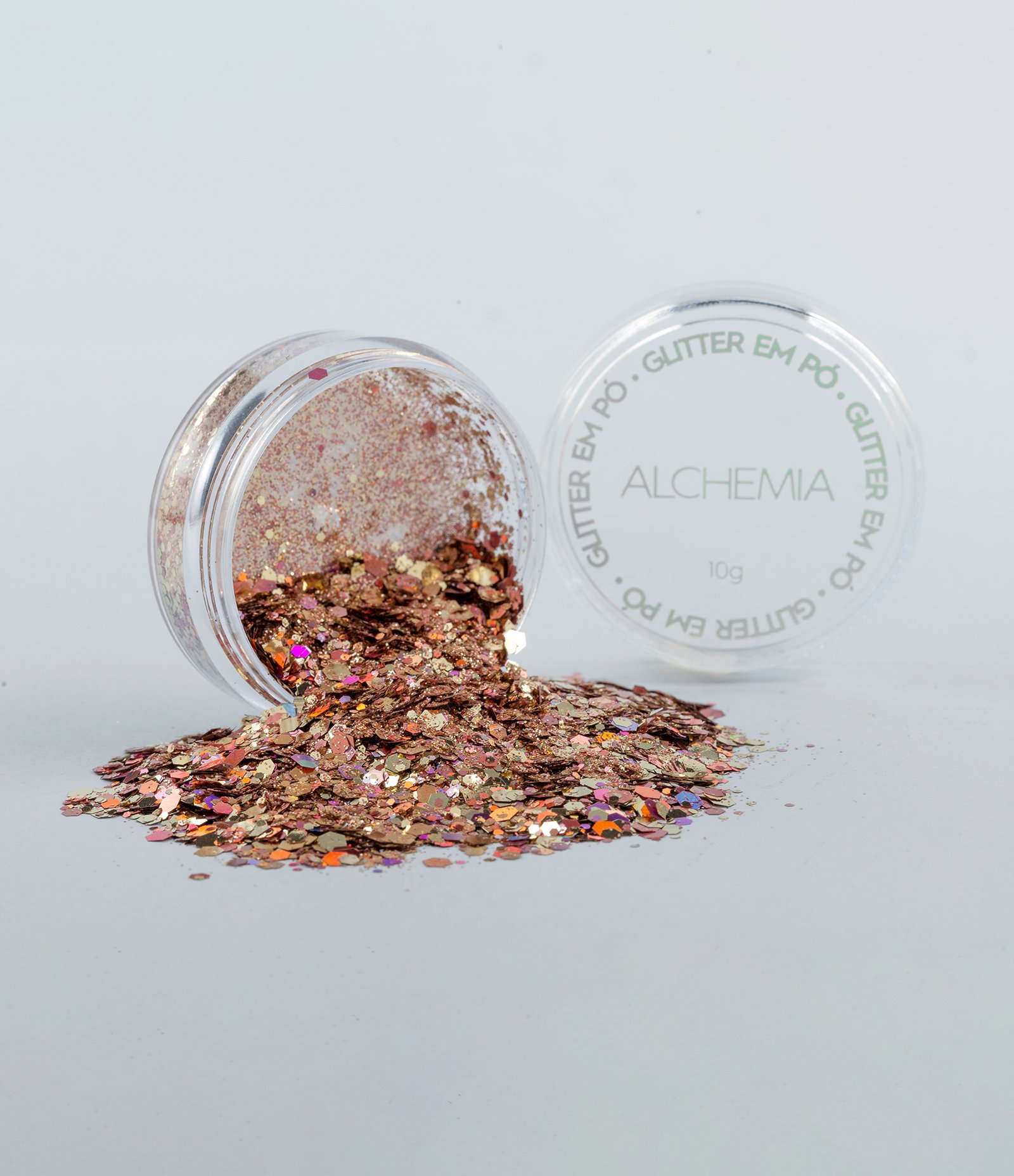 Glitter em Pó Solto Frasco Plástico  Furtacor 3