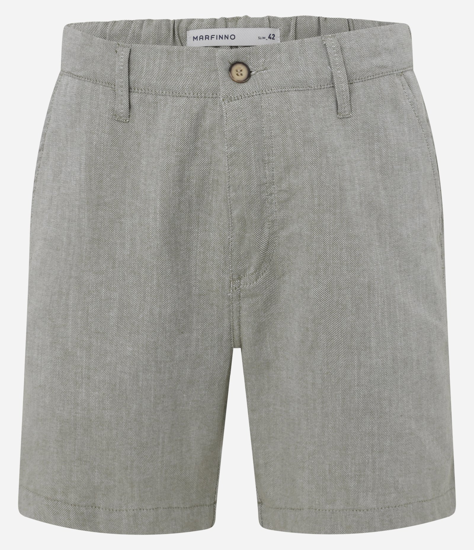 Bermuda Slim em Oxford com Bolso 1