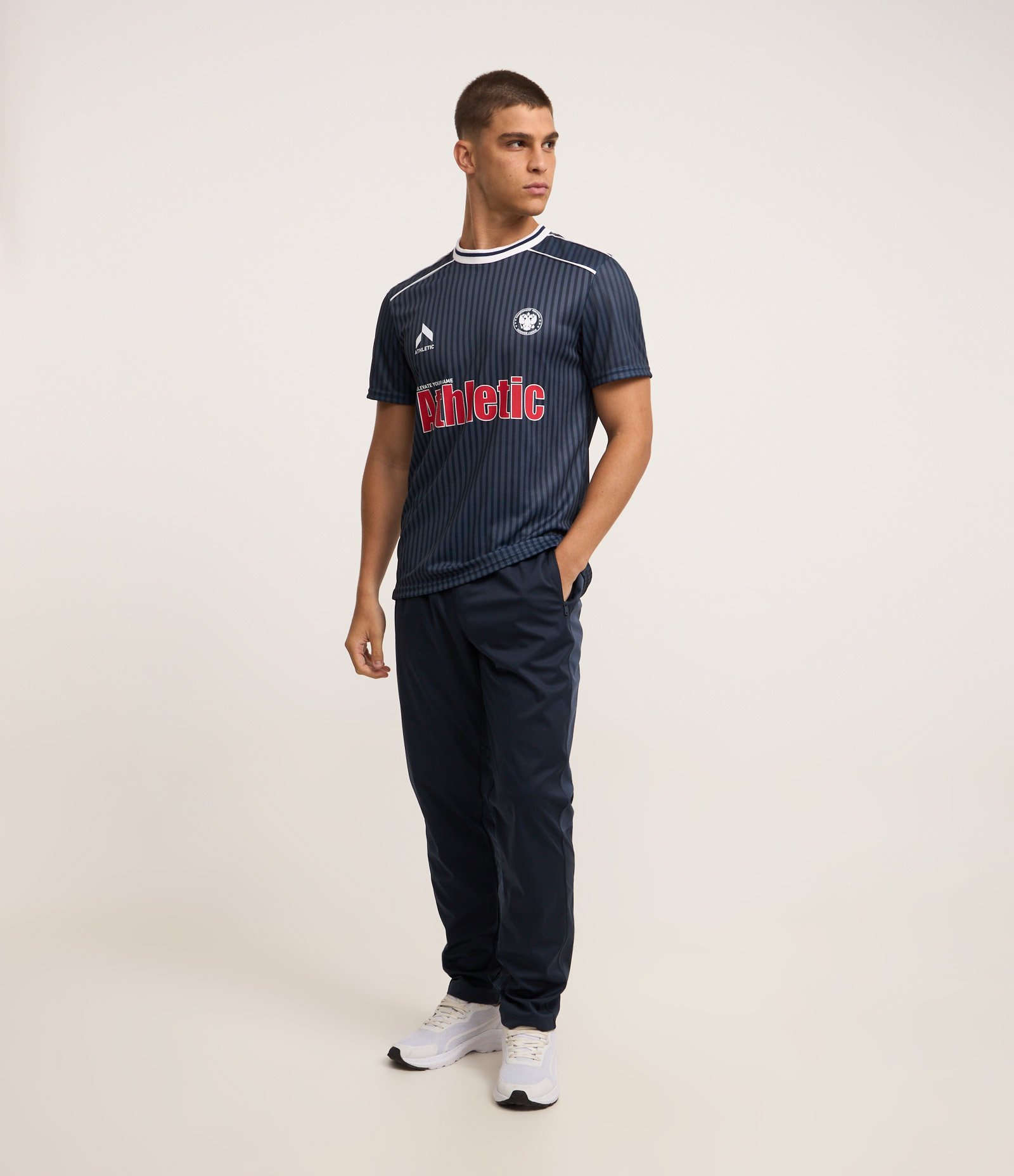 Camiseta Esportiva de Futebol em Tecnologia Dry Azul 2