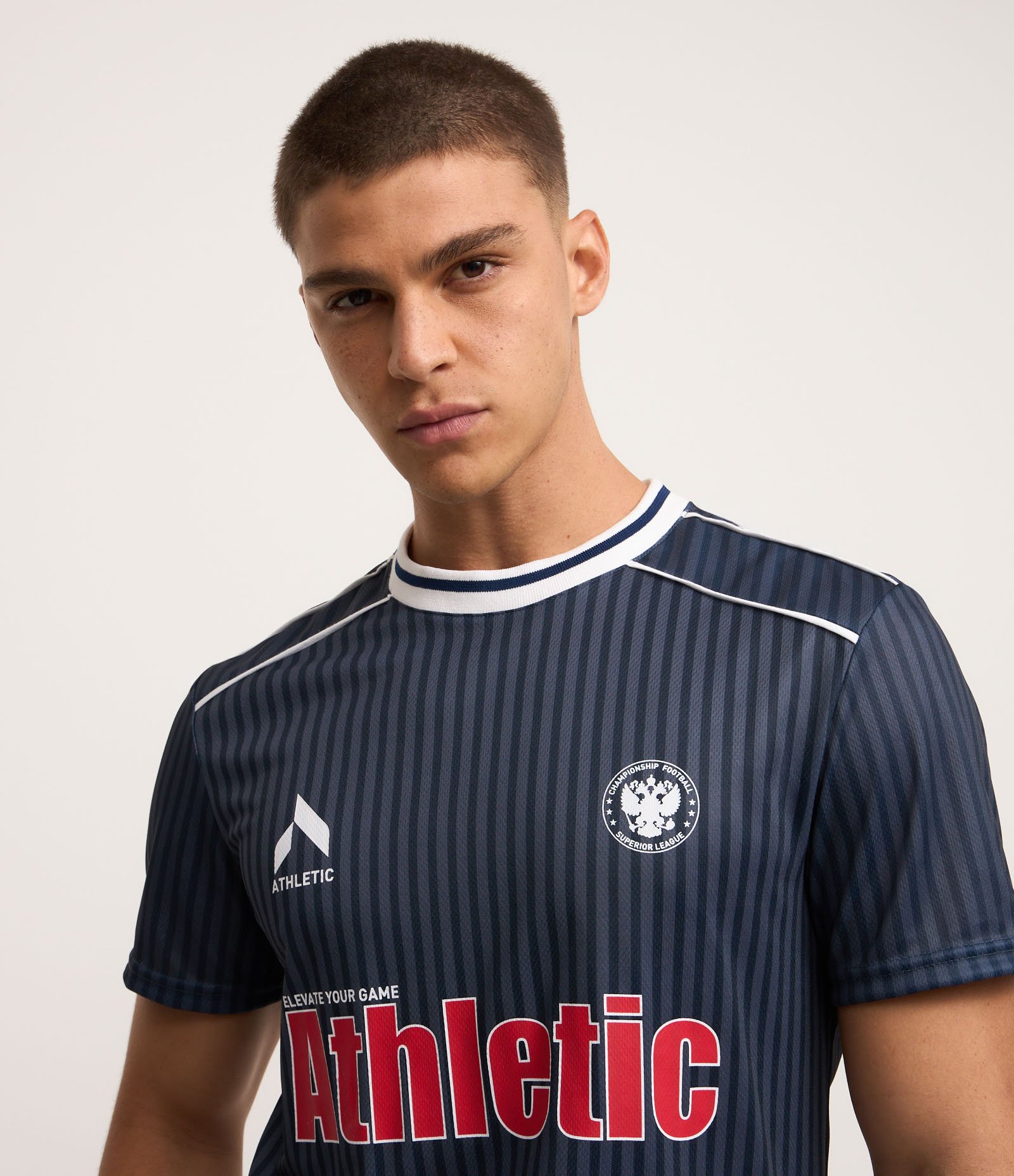 Camiseta Esportiva de Futebol em Tecnologia Dry Azul 4