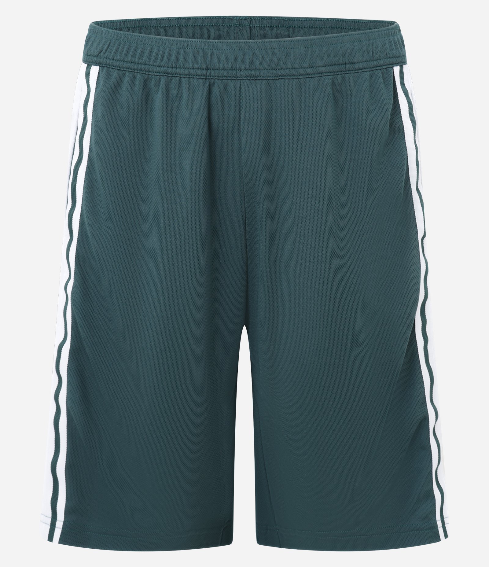 Bermuda de Basquete em Tecnologia Dry com Listras Verde 5