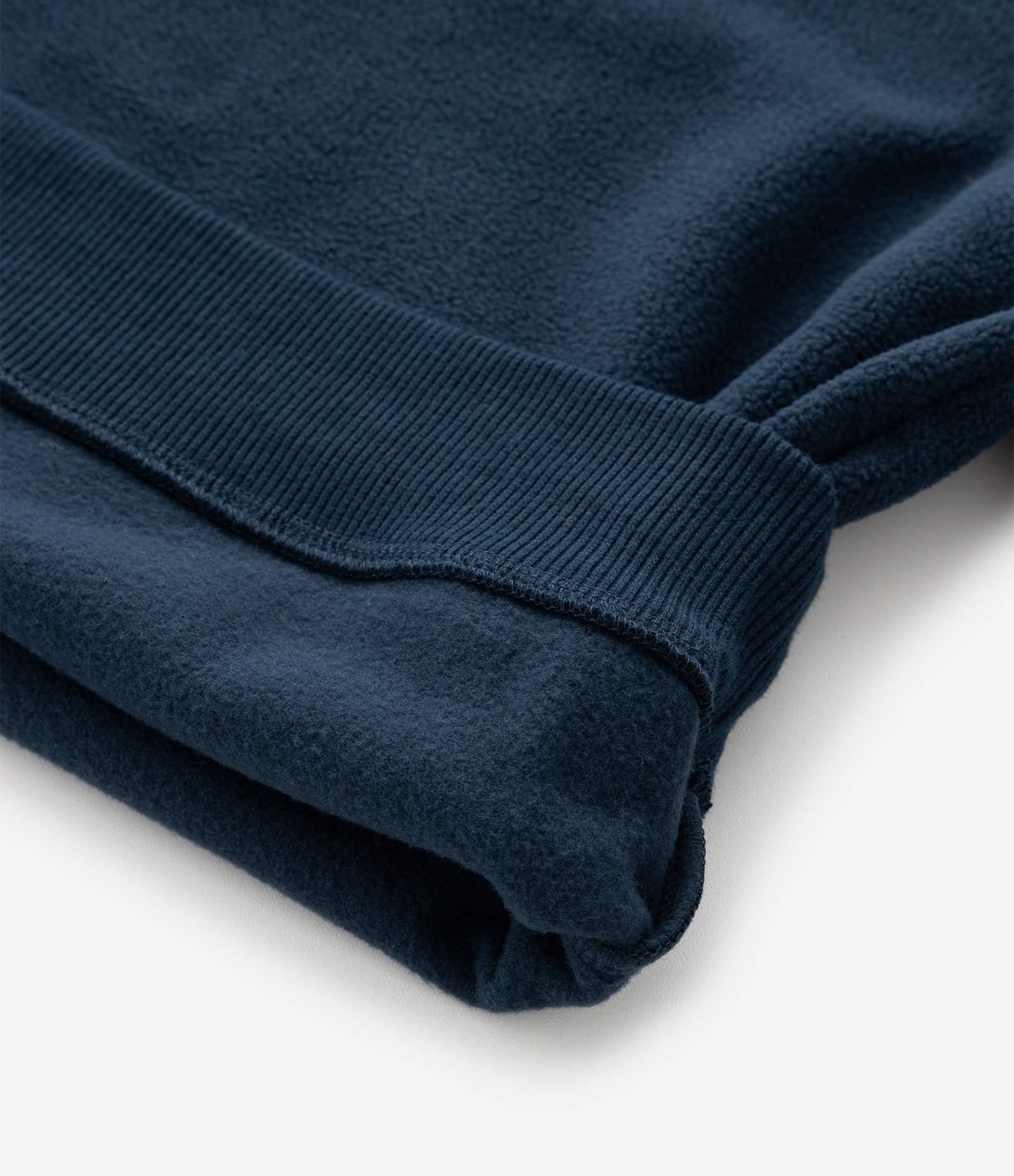 Casaco Fechado Infantil Básico em Fleece - Tam 5 a 14 anos Azul Marinho 4