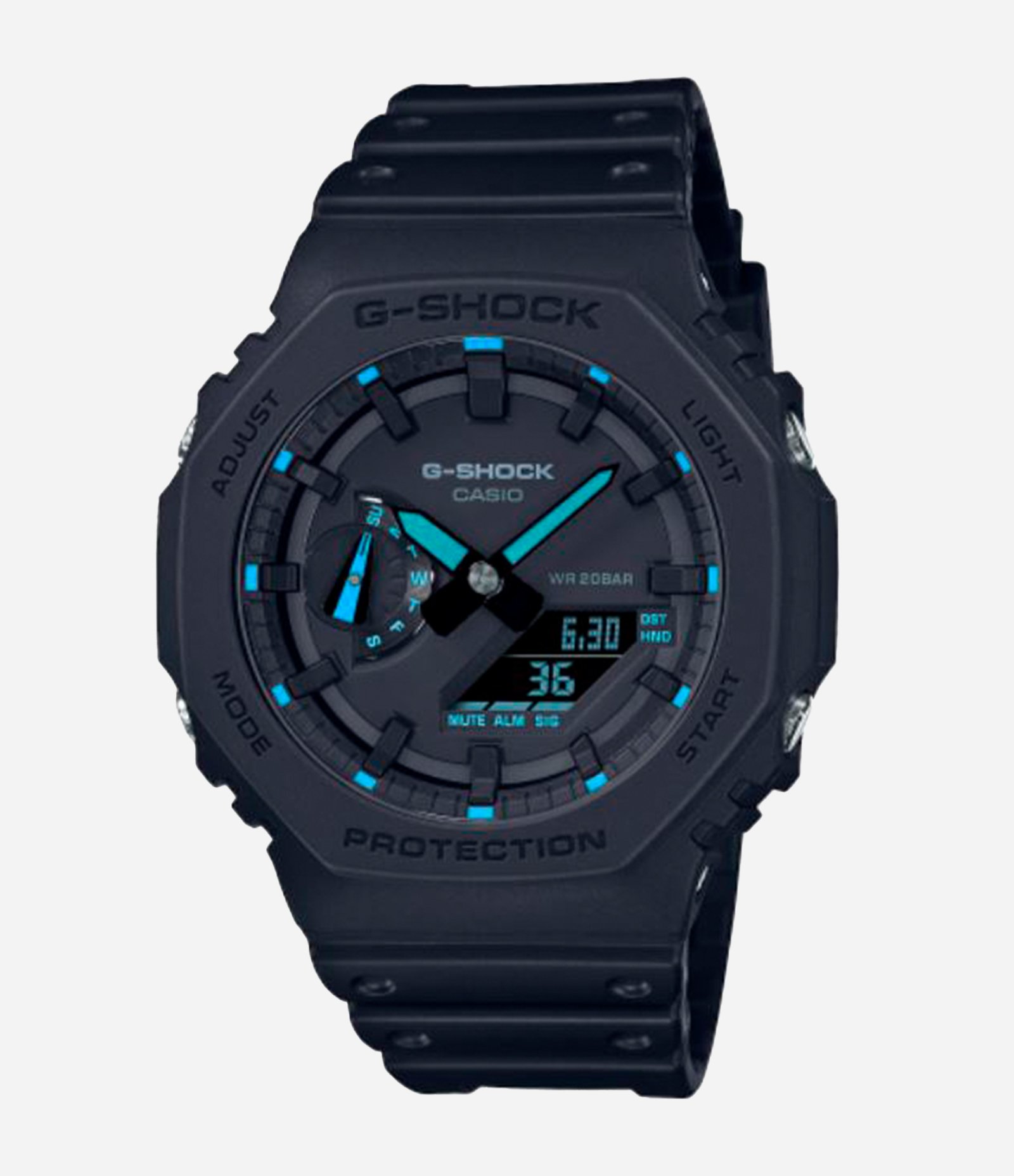Relógio Casio Masculino Anadigi PRETO 1