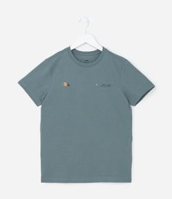 Camiseta Infantil com Estampas Geométricas - Tam 5 a 14 Anos