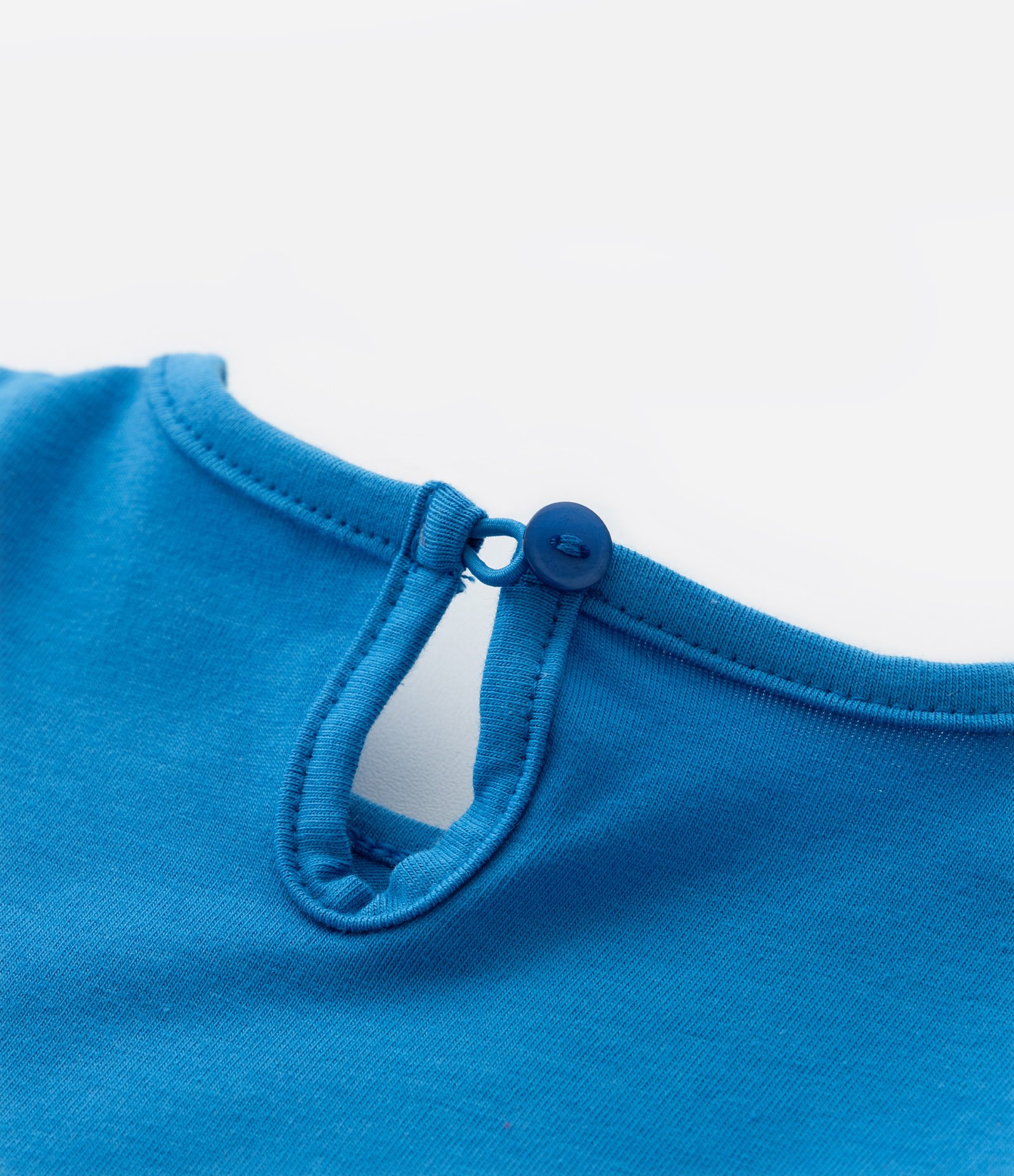 Vestido Body Infantil com Estampa Branca de Neve - Tam 0 a 18 meses Amarelo/Azul 3