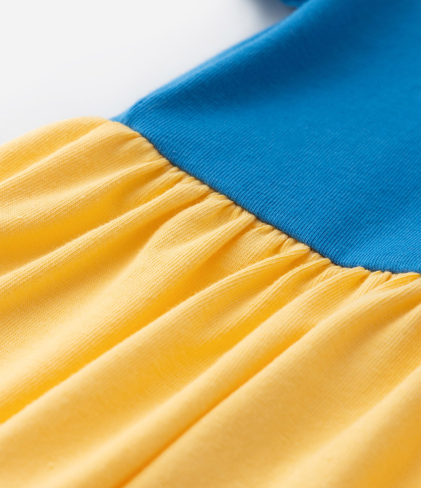 Vestido Body Infantil com Estampa Branca de Neve - Tam 0 a 18 meses Amarelo/Azul 5