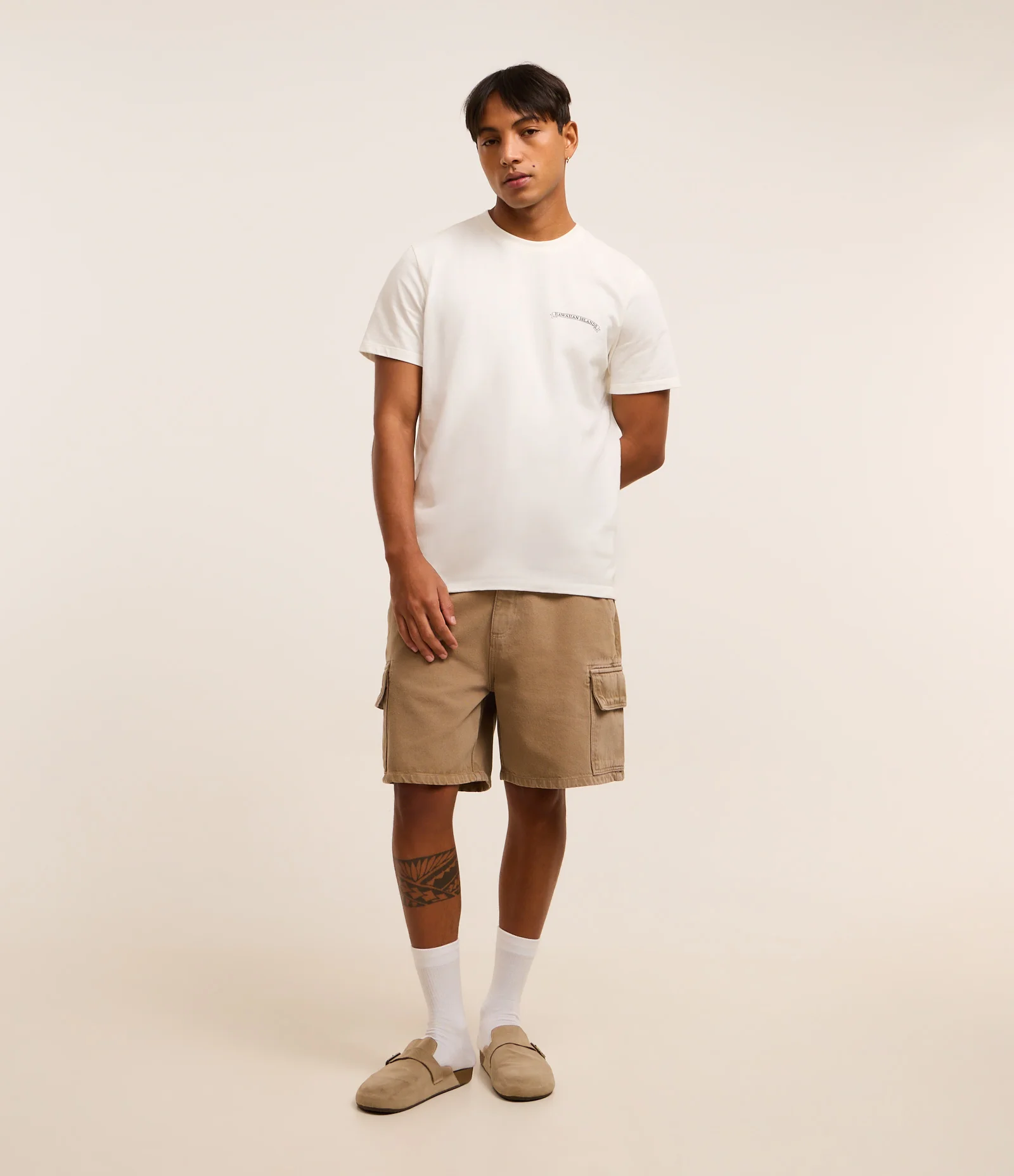 Camiseta Comfort em Algodão com Estampa de Mapa e Lettering Off White 2