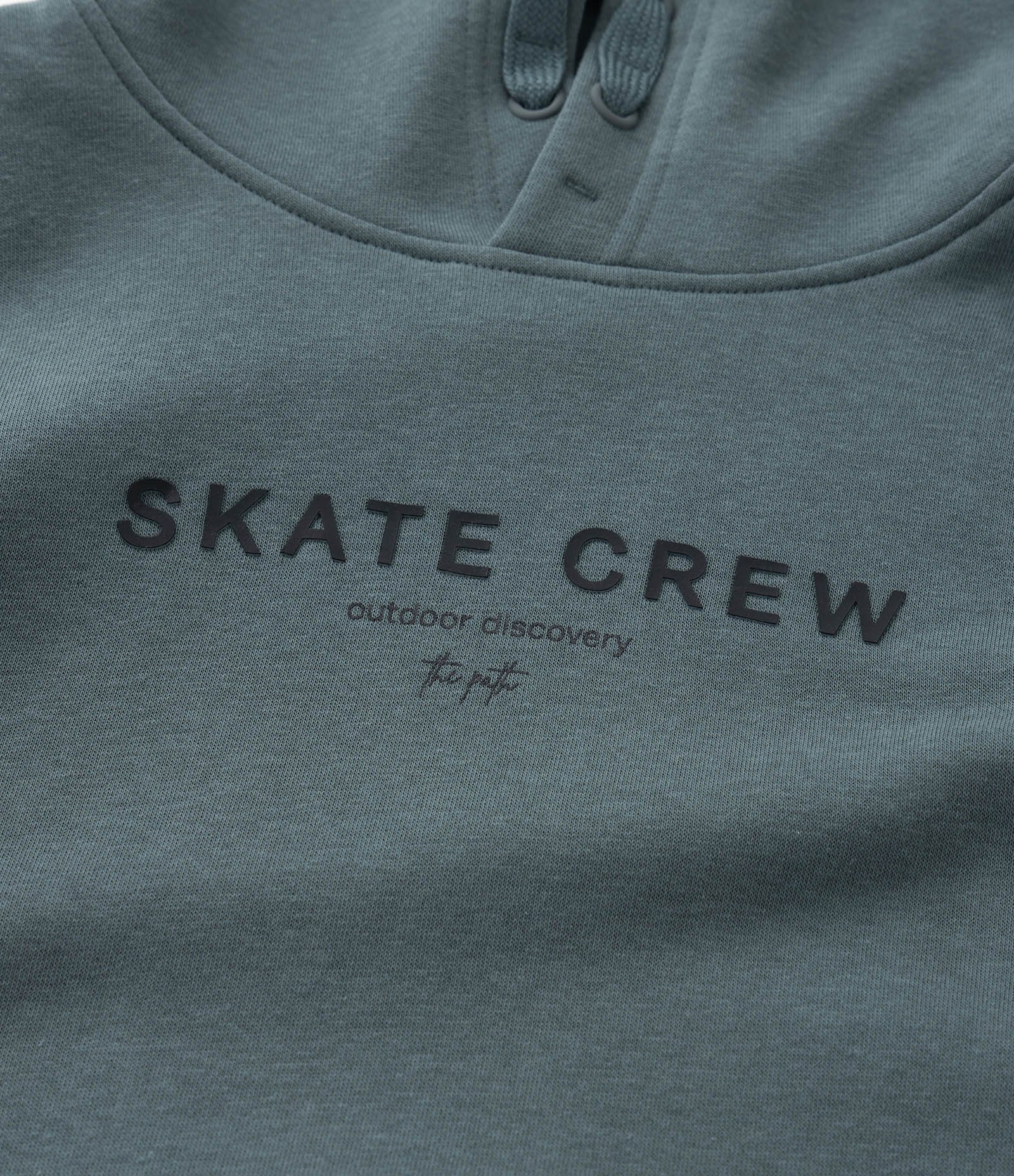 Casaco Infantil com Letterring Skate Crew - Tam 5 a 14 Anos Verde 7