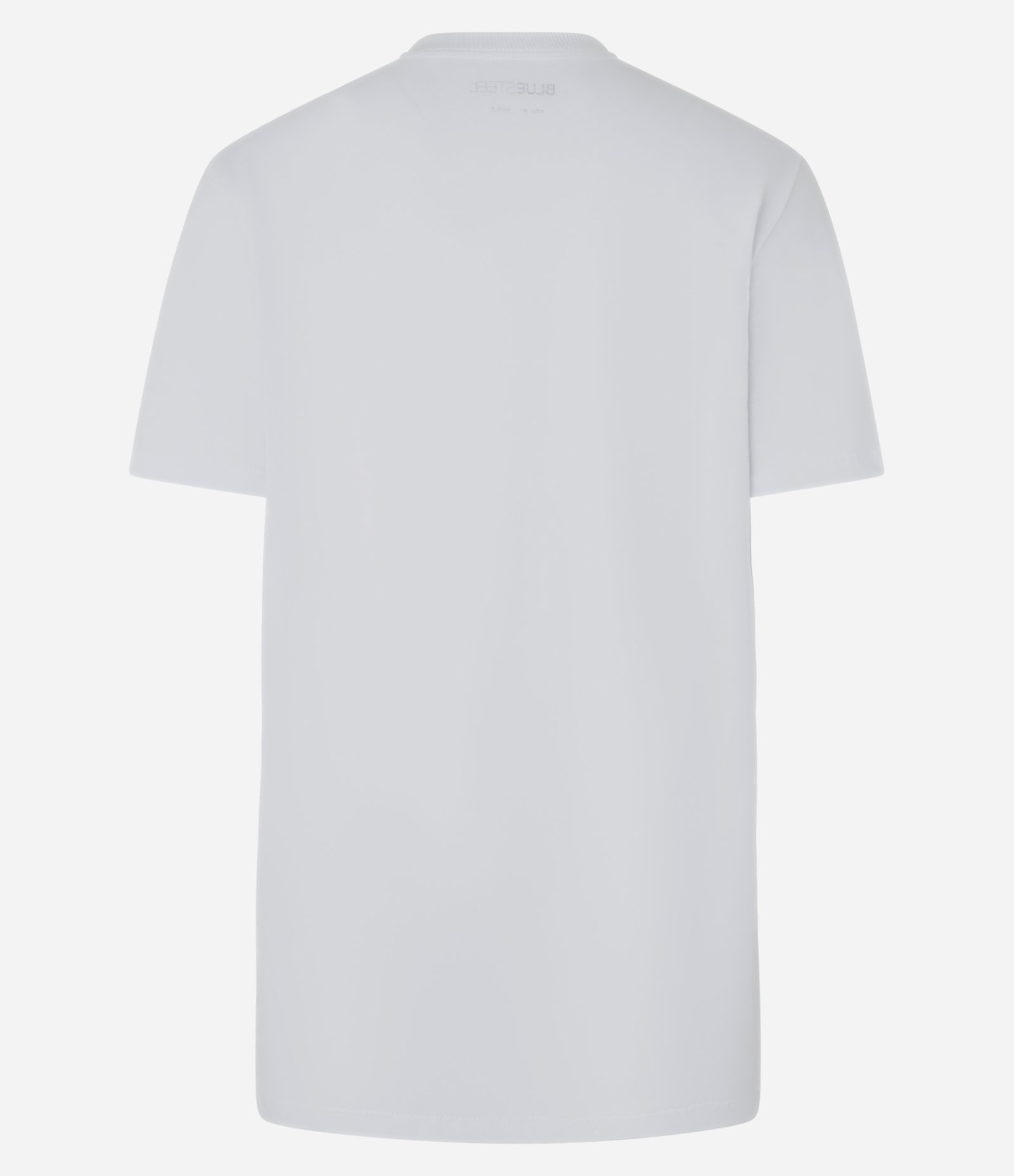 Camiseta T-shirt em Algodão com Estampa Urso Rules Branco 5