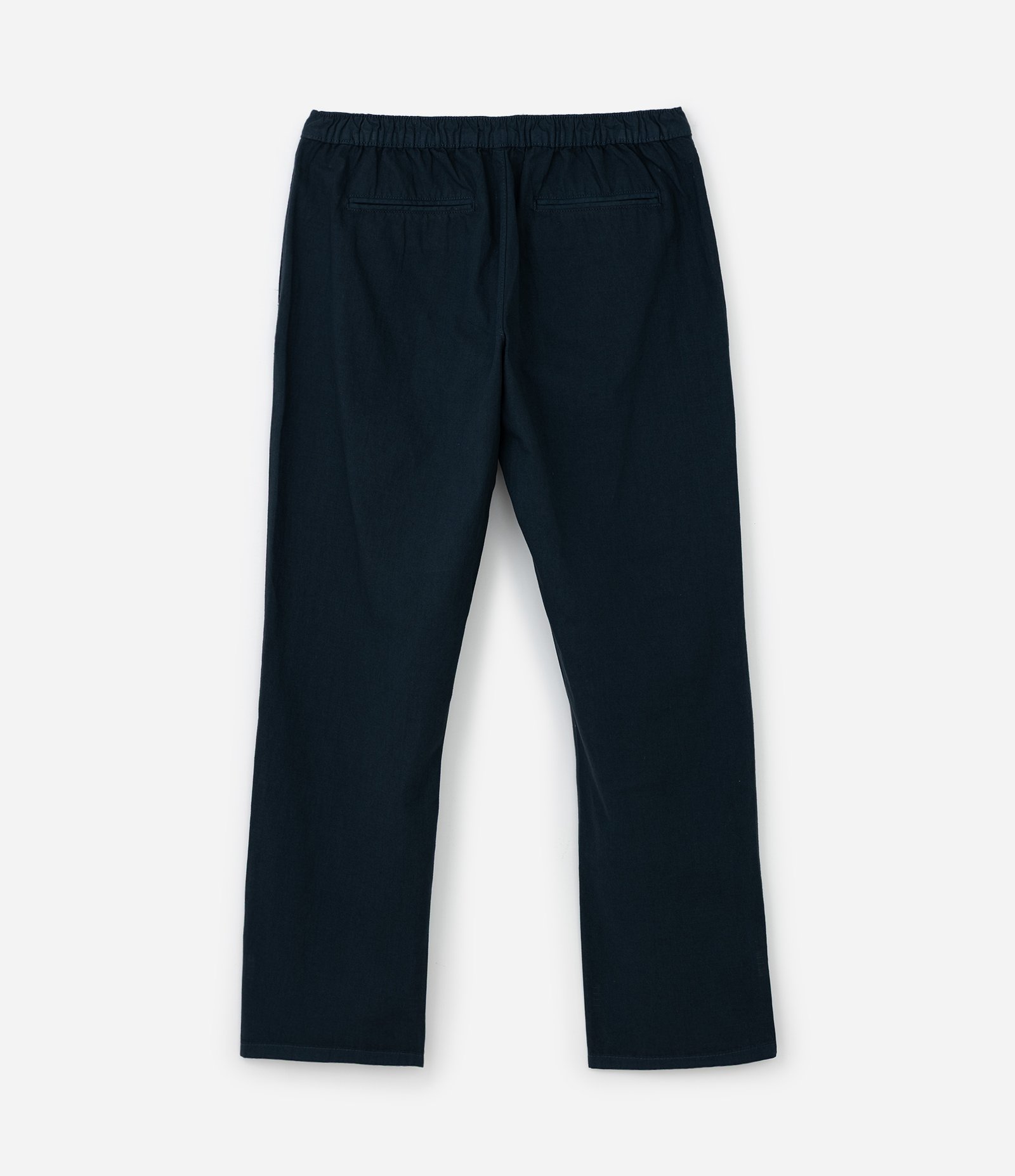 Calca em Ripstop com Cós Elástico Preto 6