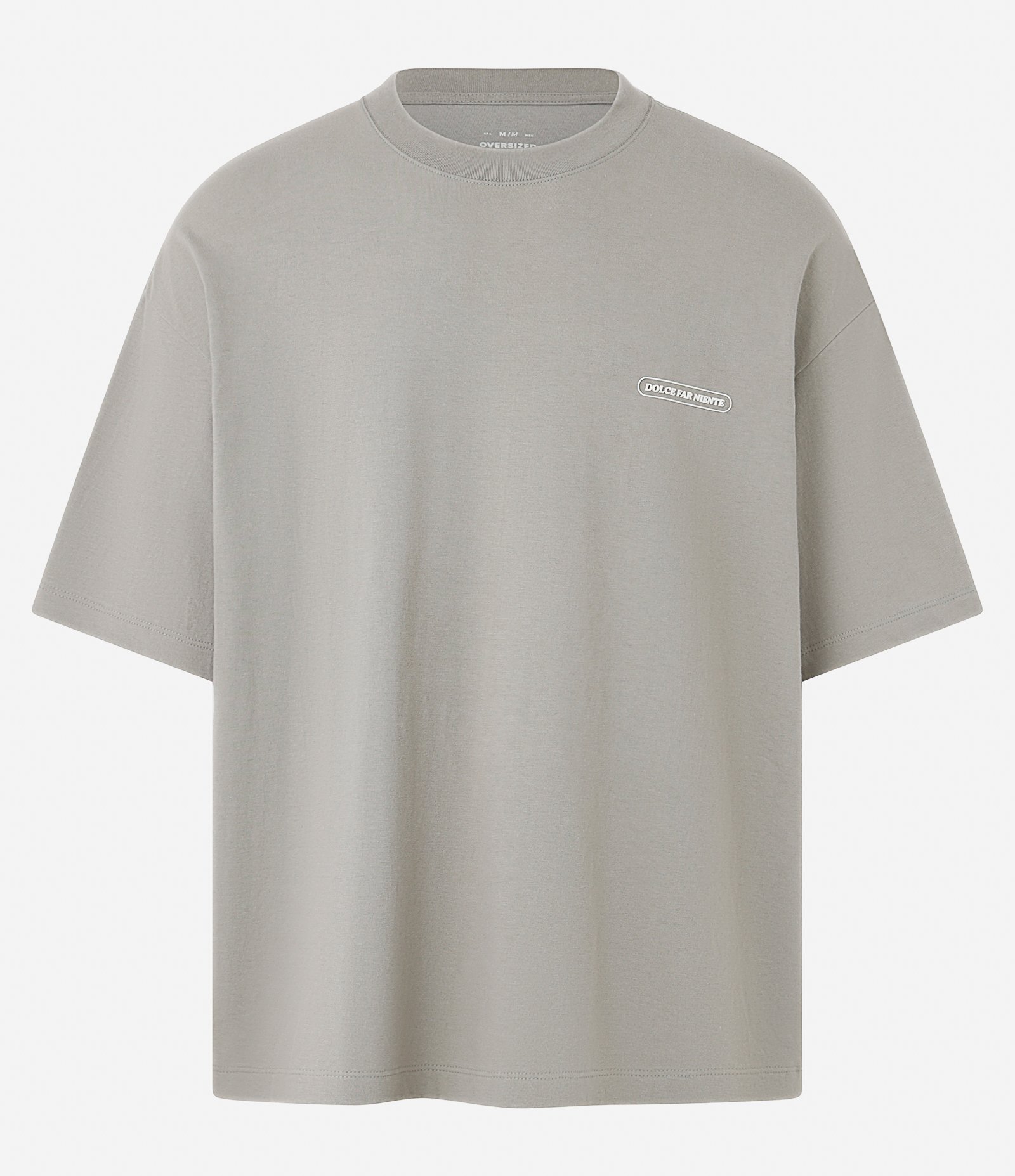 Camiseta Oversized em Malhão com Estampa Lettering Verde 5