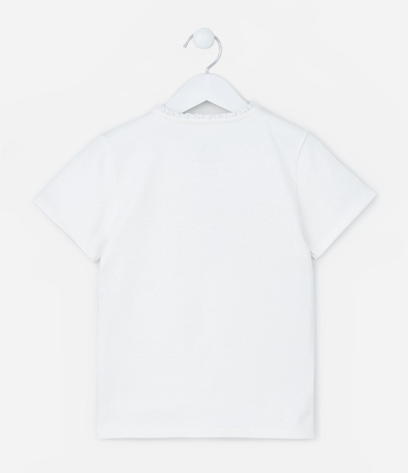 Camiseta Infantil com Estampa da Hello Kitty - Tam 5 a 14 Anos Branco 2