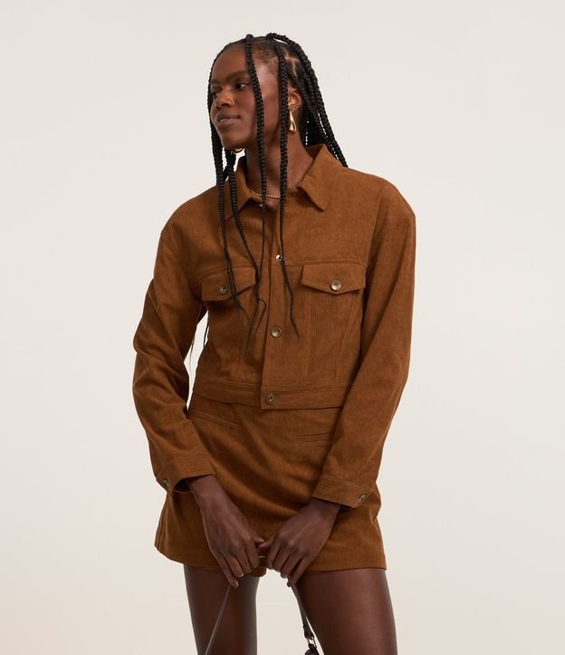 Cor: Marrom | Tamanho: P