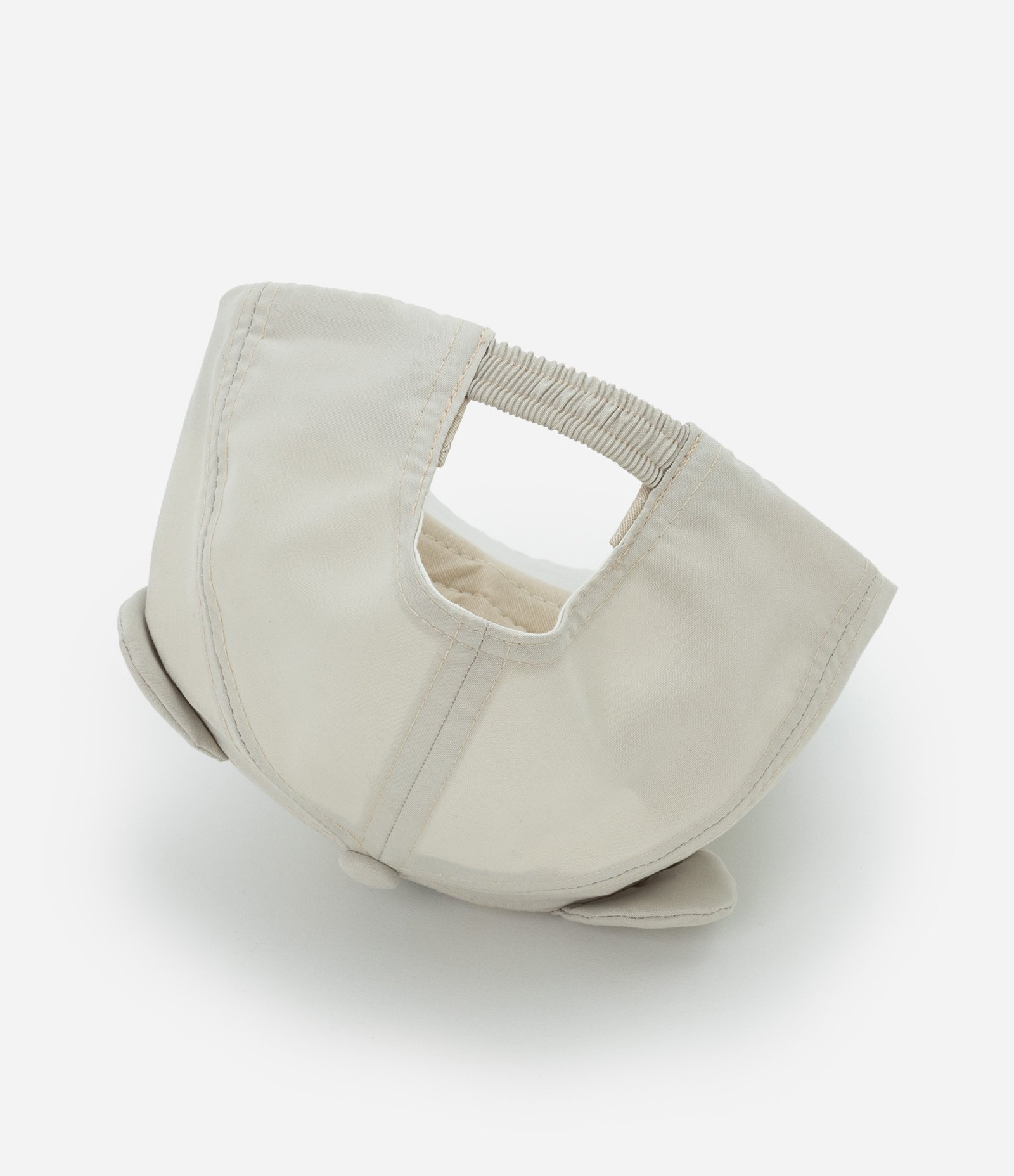 Boné Infantil Aba Curva com Orelhas e Carinha de Urso - Tam Único Bege 3