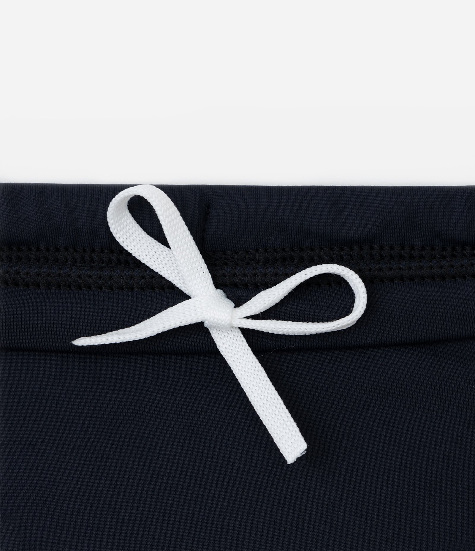Sunga Boxer Infantil  em Microfibra com Estampa Lateral de Ondinha - Tam 5 a 14 Anos Preto 3