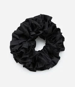 Scrunchie com Efeito Super Volumoso