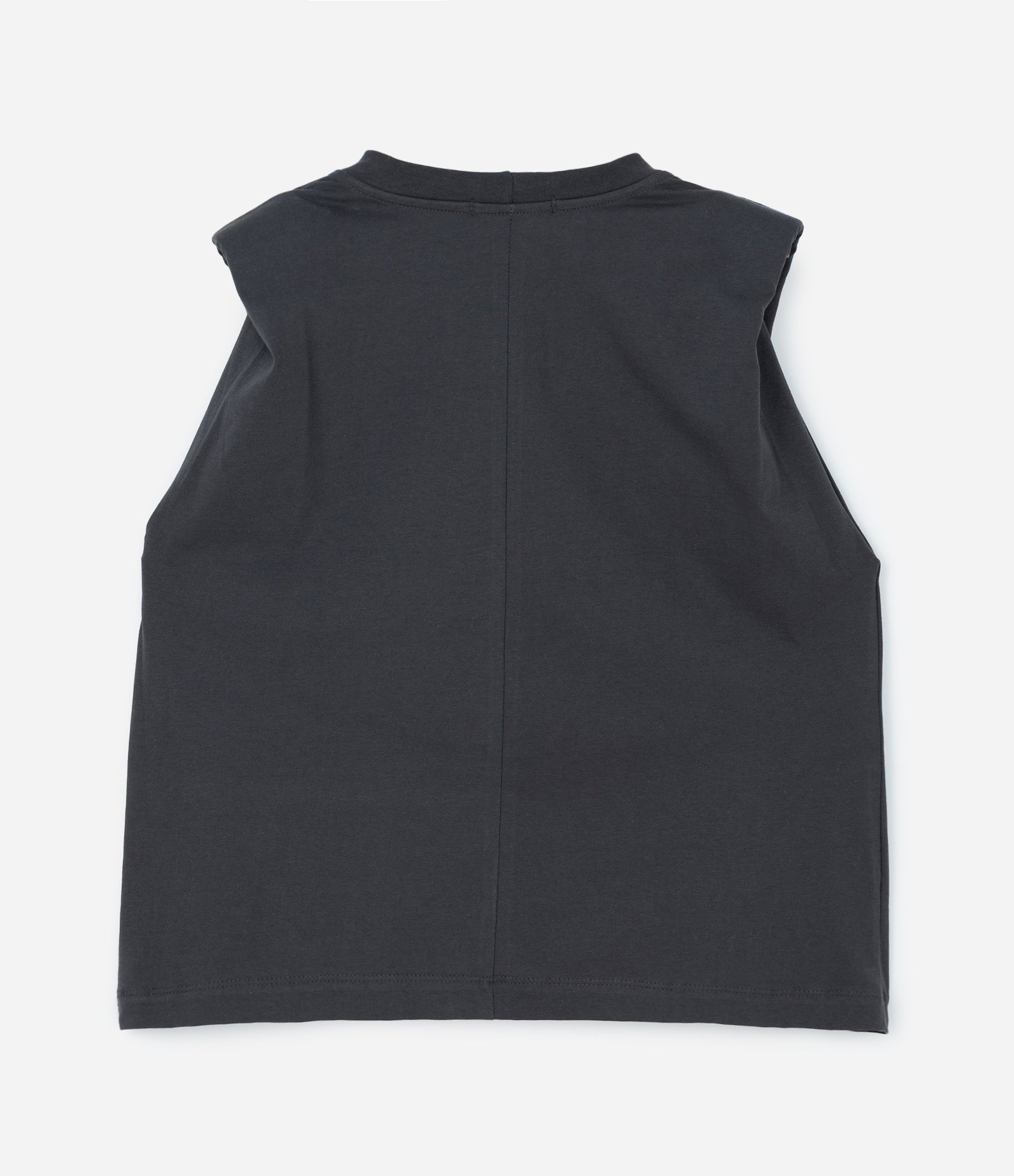 Blusa Muscle Tee em Algodão Curve & Plus Size Cinza 4