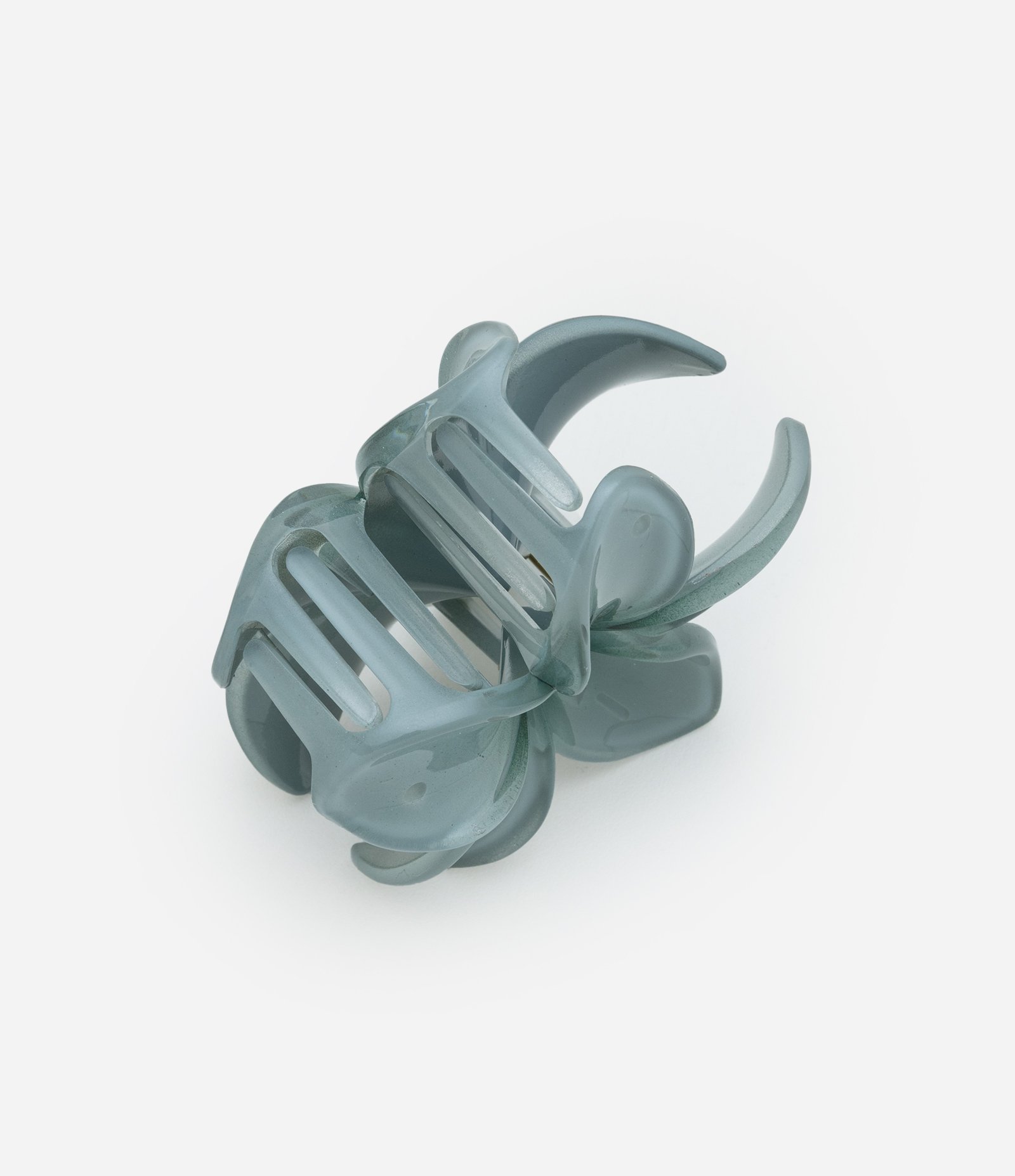 Piranha de Cabelo em Formato de Flor Jasmin Verde 3