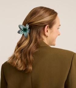 Piranha de Cabelo em Formato de Flor Jasmin