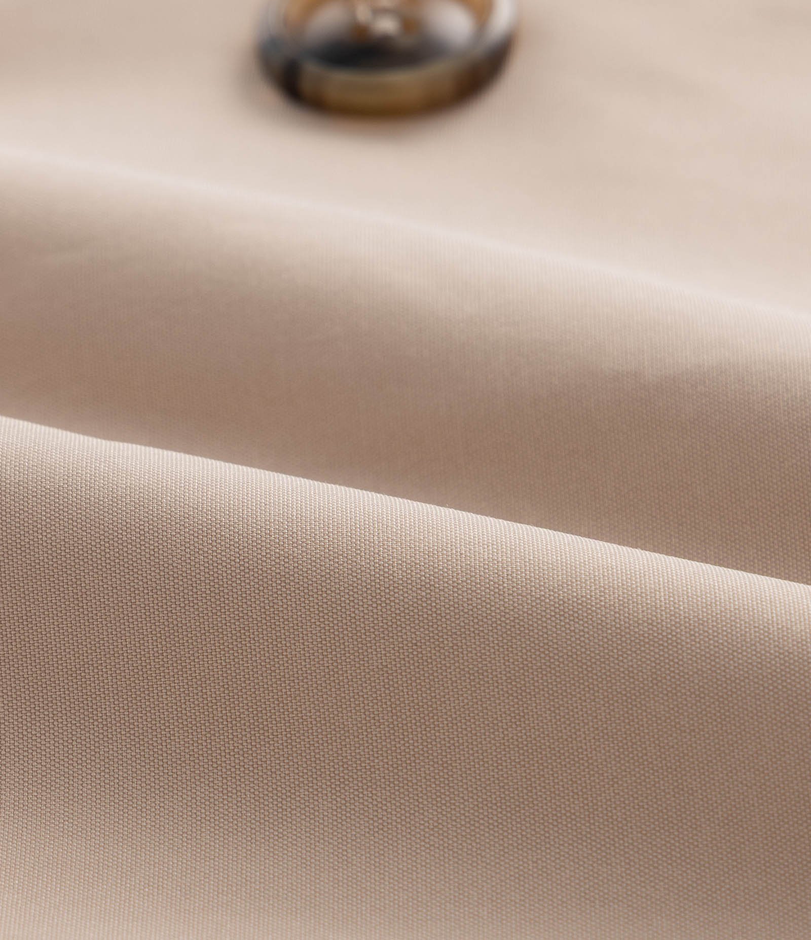 Jaqueta Trench Coat Cropped em Gabardine com Botões Curve & Plus Size Bege 7