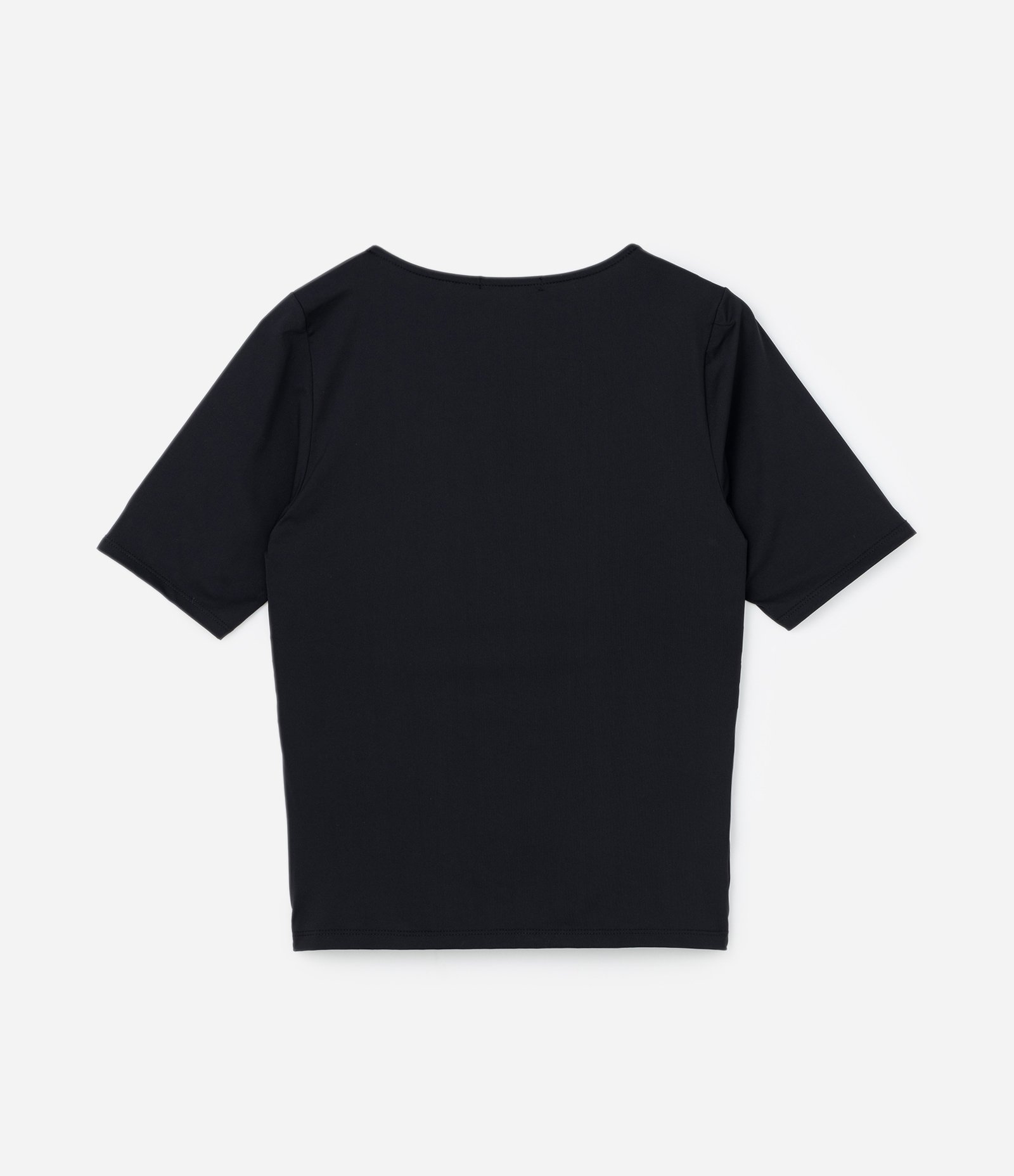 Blusa Ajustada em Microfibra Leve Curve & Plus Size Preto 5