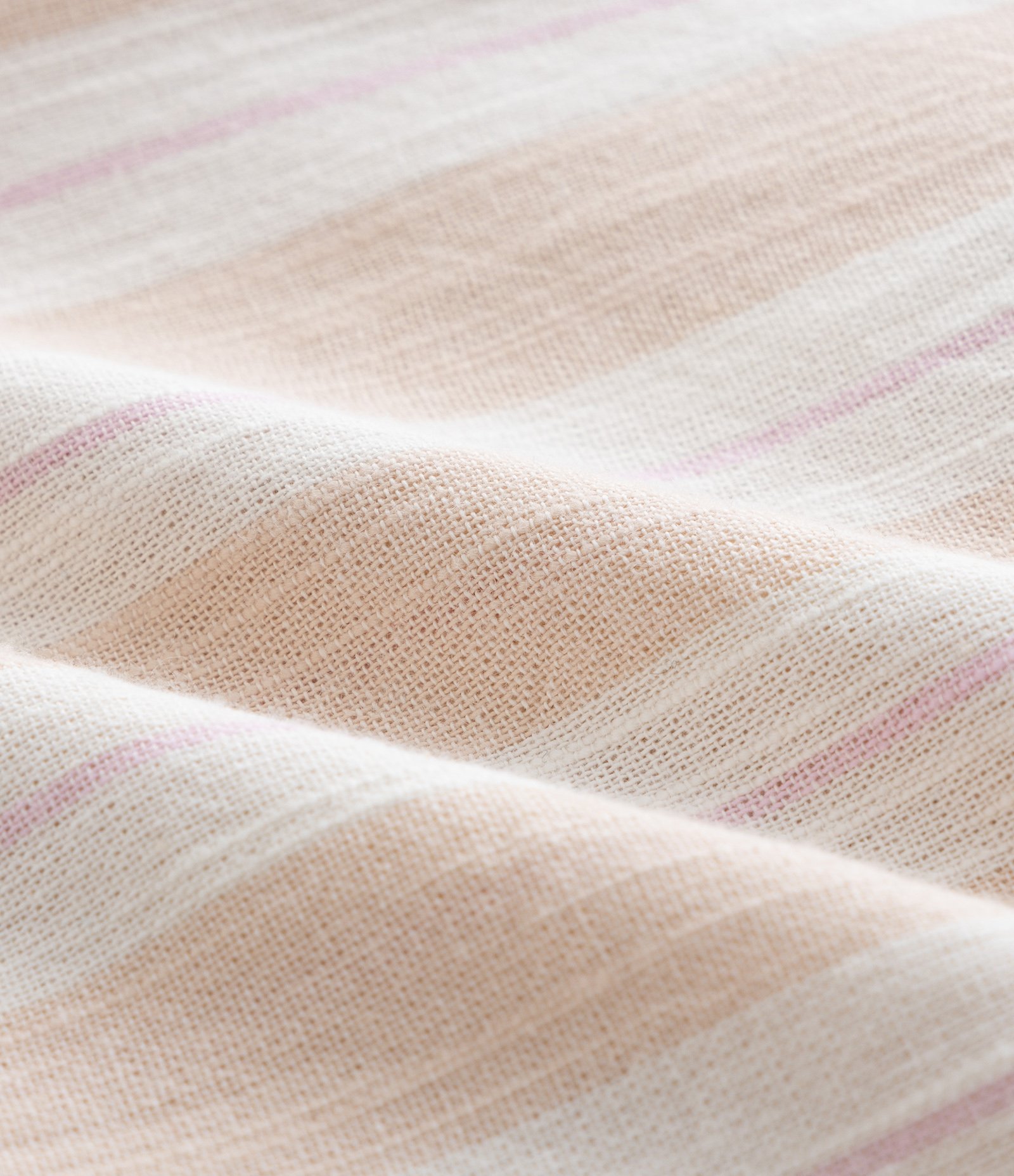 Calça Reta Infantil com Estampa Listrada - Tam 5 a 14 Anos Bege 4